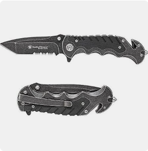 Smith & Wesson Benji 2.5in High Carbon S.S. Folding Keychain Knife