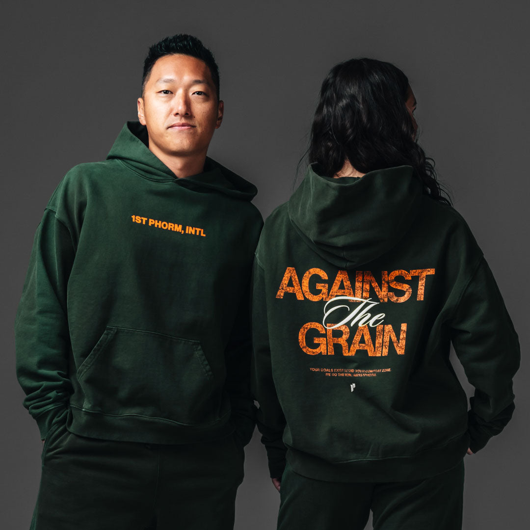 Against the Grain Terry Hoodie