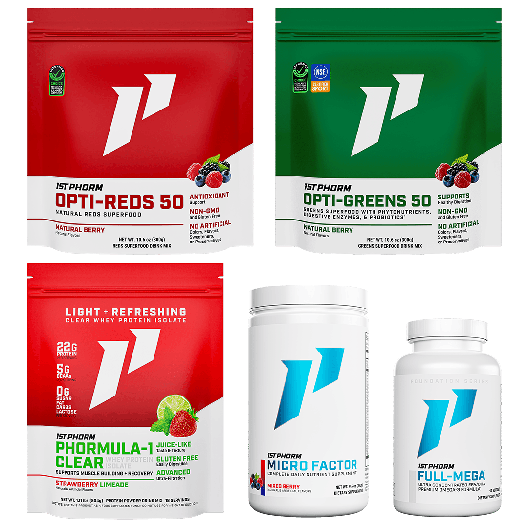 Stack Foundation Plus Stack (Lactose & Gluten-Free) - $259.99 at 1st Phorm