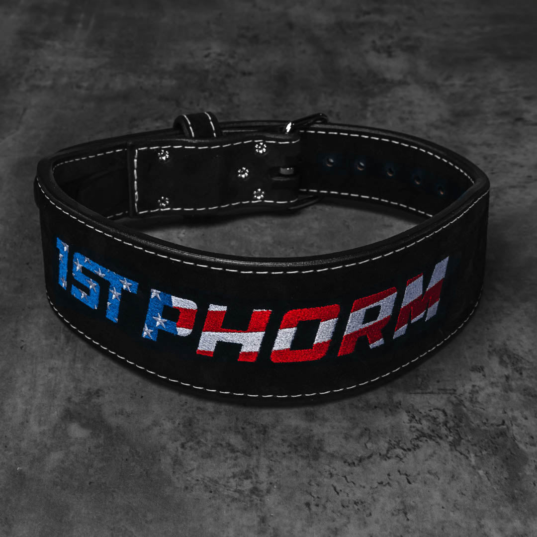 Accessories Leather Lifting Belt - USA - $165.00 at 1st Phorm
