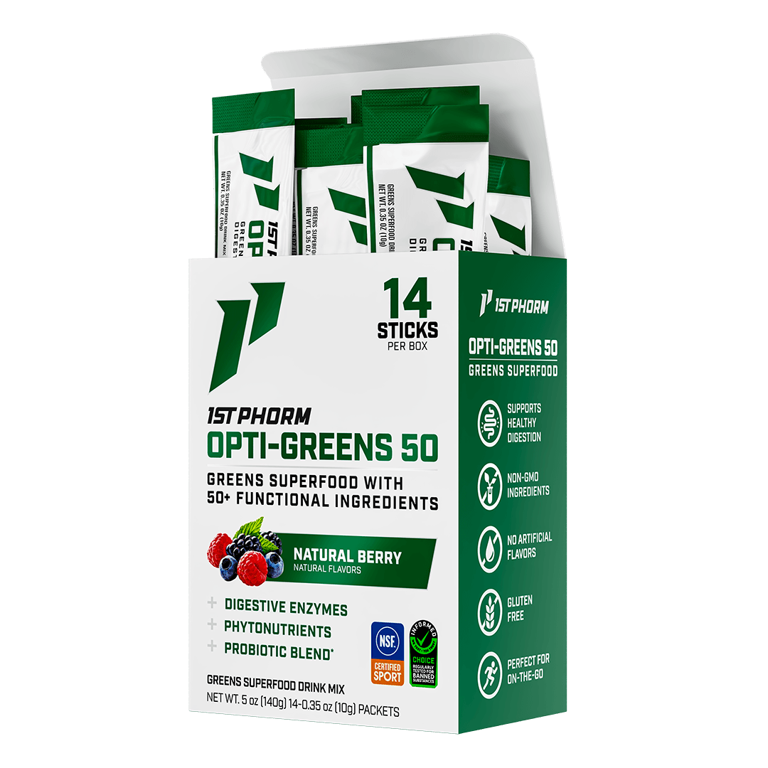 Greens Opti-Greens 50 Stick Packs - $42.99 at 1st Phorm