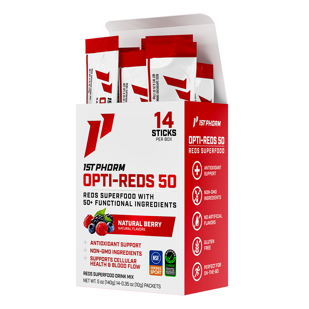 Reds Opti-Reds 50 Stick Packs - $44.99 at 1st Phorm