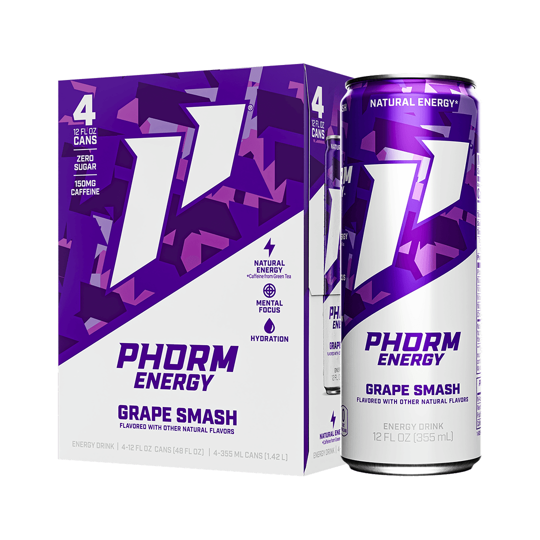 Energy Drink Phorm Energy - 12 oz 4-Pack - $10.99 at 1st Phorm