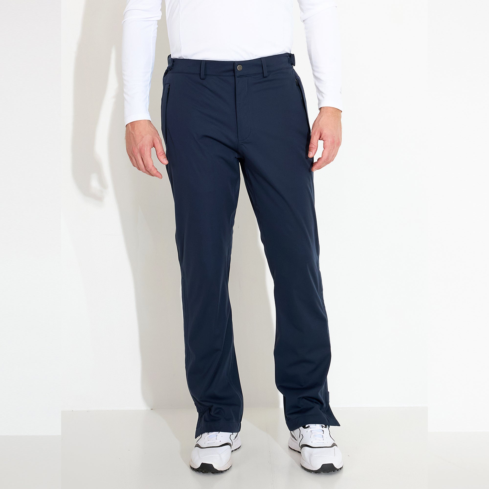 Abacus Sportswear US Men Bounce rain trousers-SHORTER (worn on top of shorts or pants) - $330.00 at Abacus Sportswear US