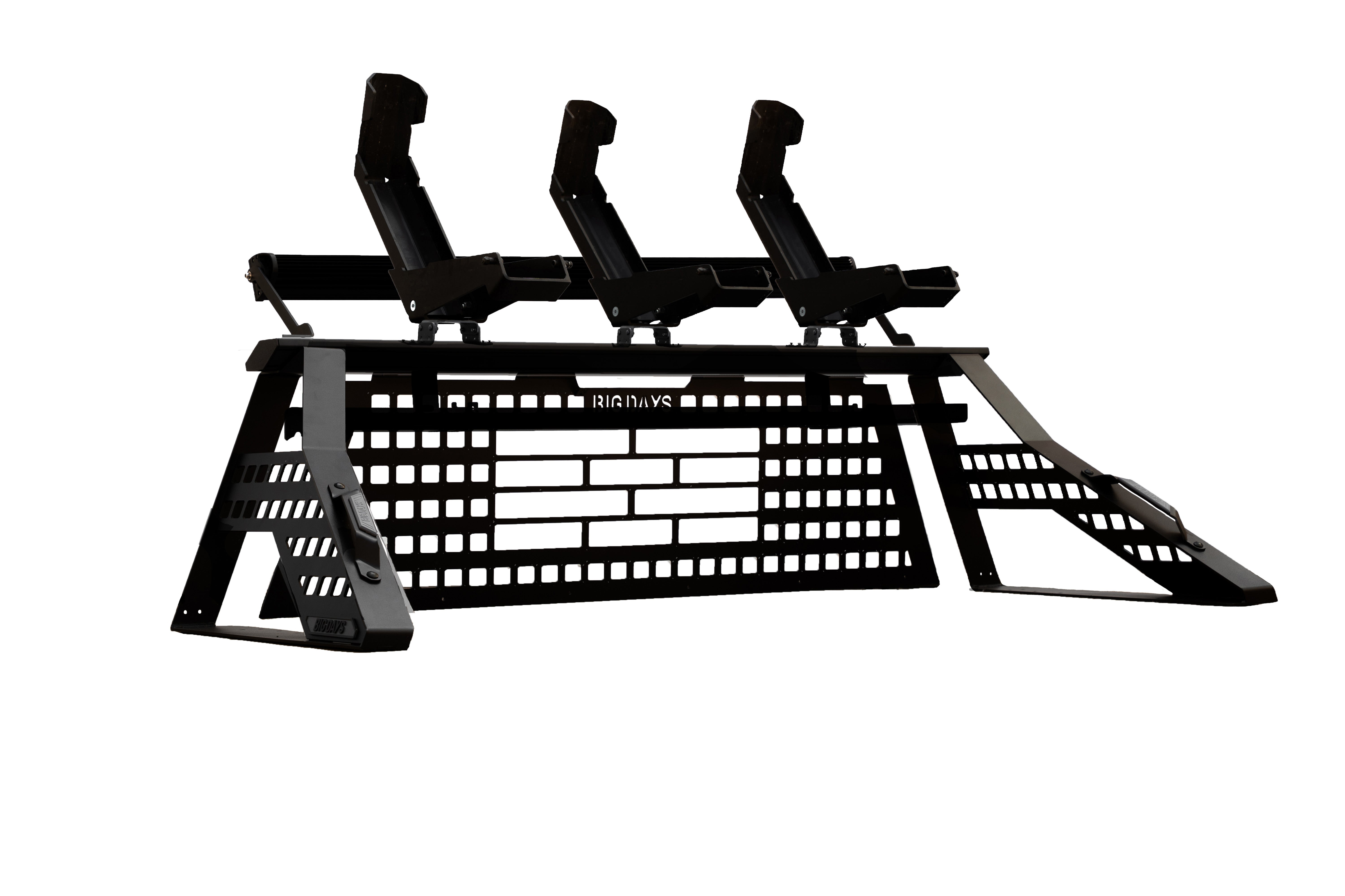 Pro Build // 3 Moto Rack (For 4'10"-5'4" Beds)