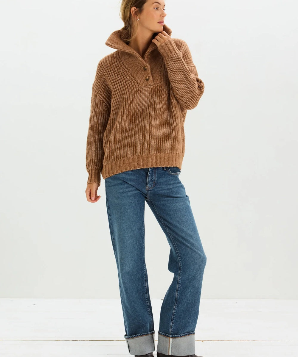 HATCH: The Jo Sweater (Russet)