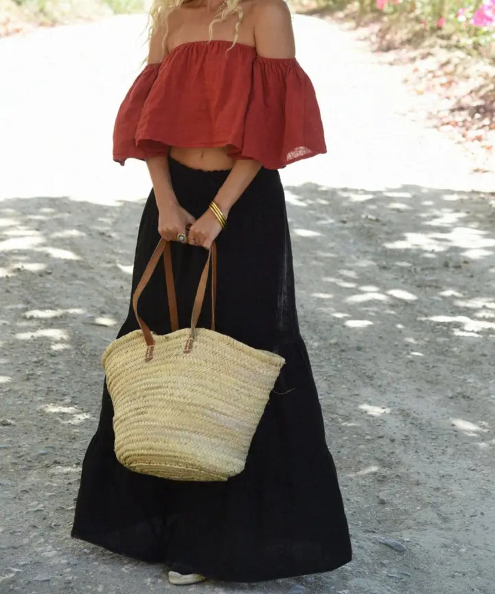 Bump City The Florence Skirt (Black) - $168.00 at Bump City Nashville