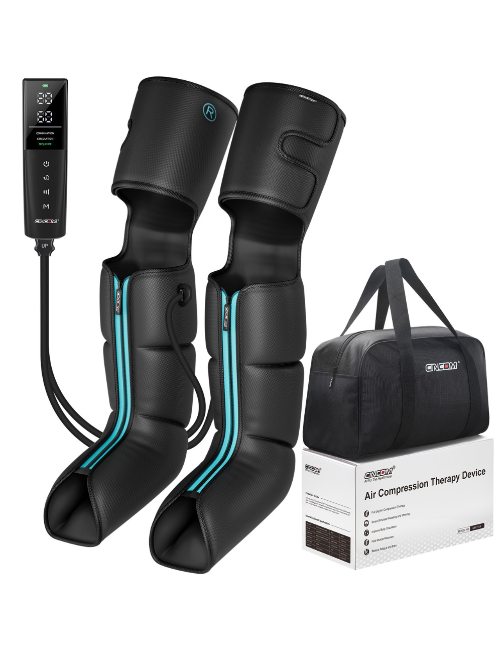 CINCOM CINCOM Cordless Leg Compression Massager Boots - $159.99 at CINCOM
