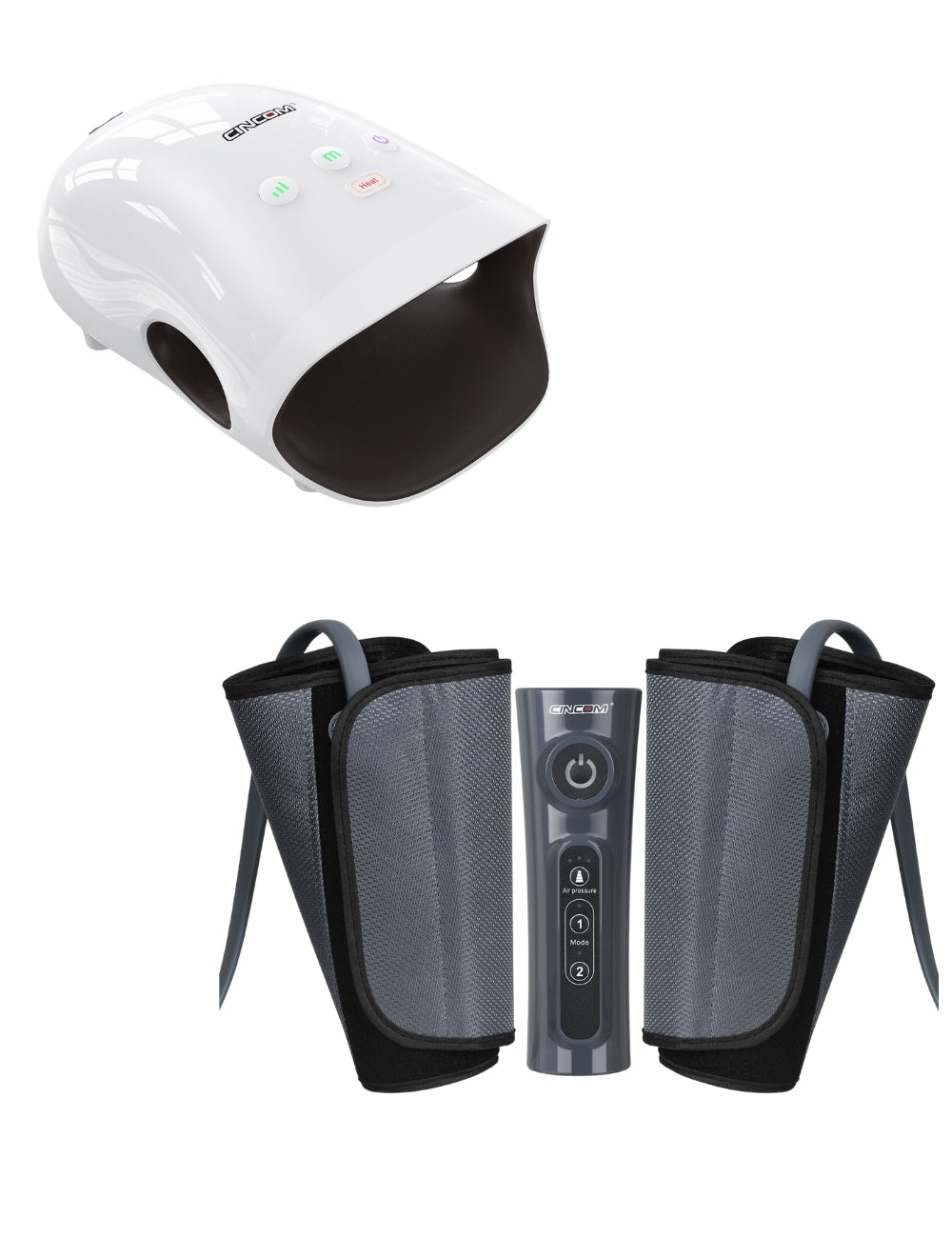 CINCOM CINCOM Hand Massager 026H & Compression Calf Massager 010A - $139.98 at CINCOM