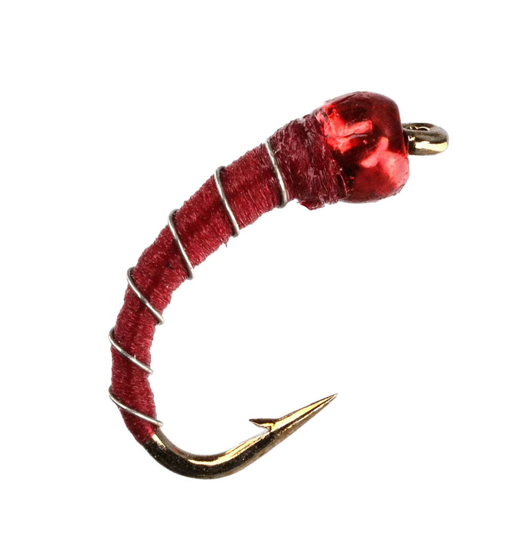 Flymen Fishing Company 3 PACK Firebug BH Midge Nymph Mult color options - $4.50 at Chicago Fly Fishing Outfitters