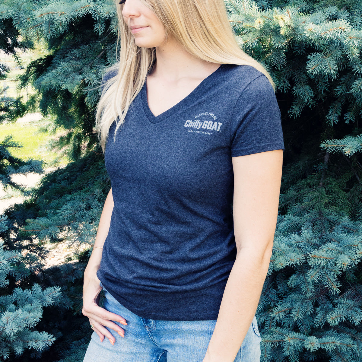 Master Spas, LLC Chilly GOAT Women's Tee - $23.95 at Chilly GOAT Cold Tubs