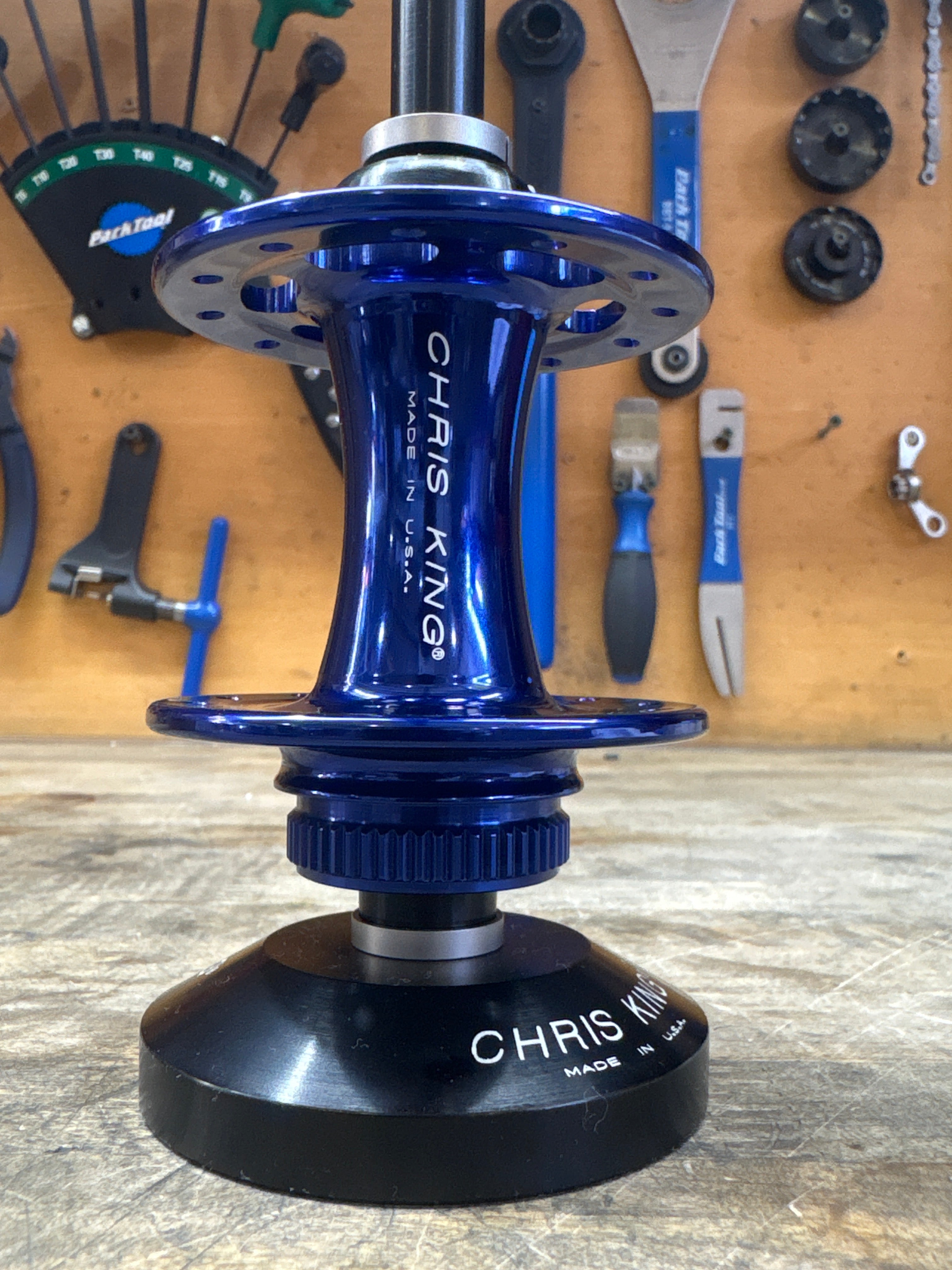 Hub Front R45D 24h 100x12 Navy
