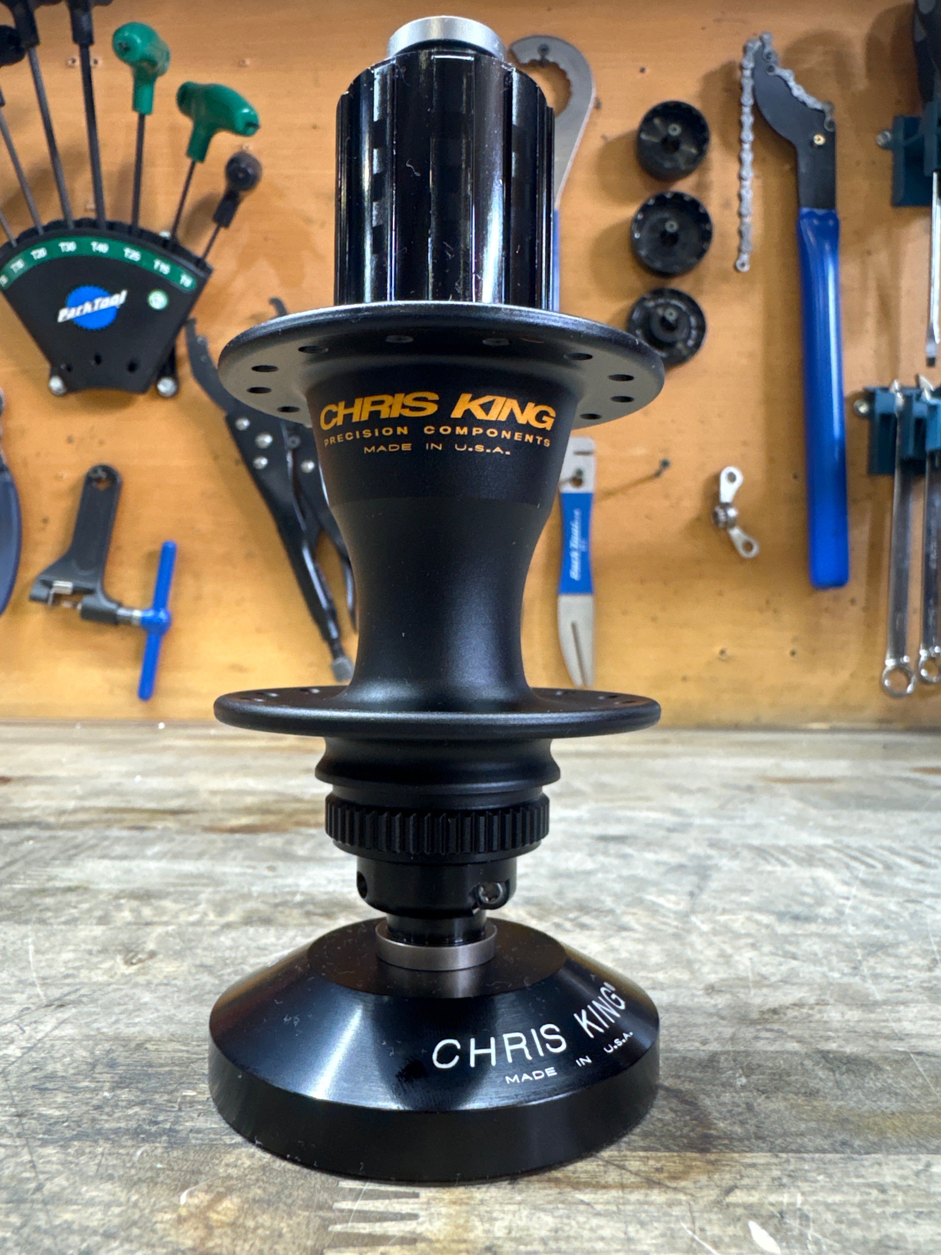 Chris King Precision Components Hub Rear R45D 28h 142x12 HG Two Tone Black Gold Ceramic - $697.50 at Chris King Precision Components