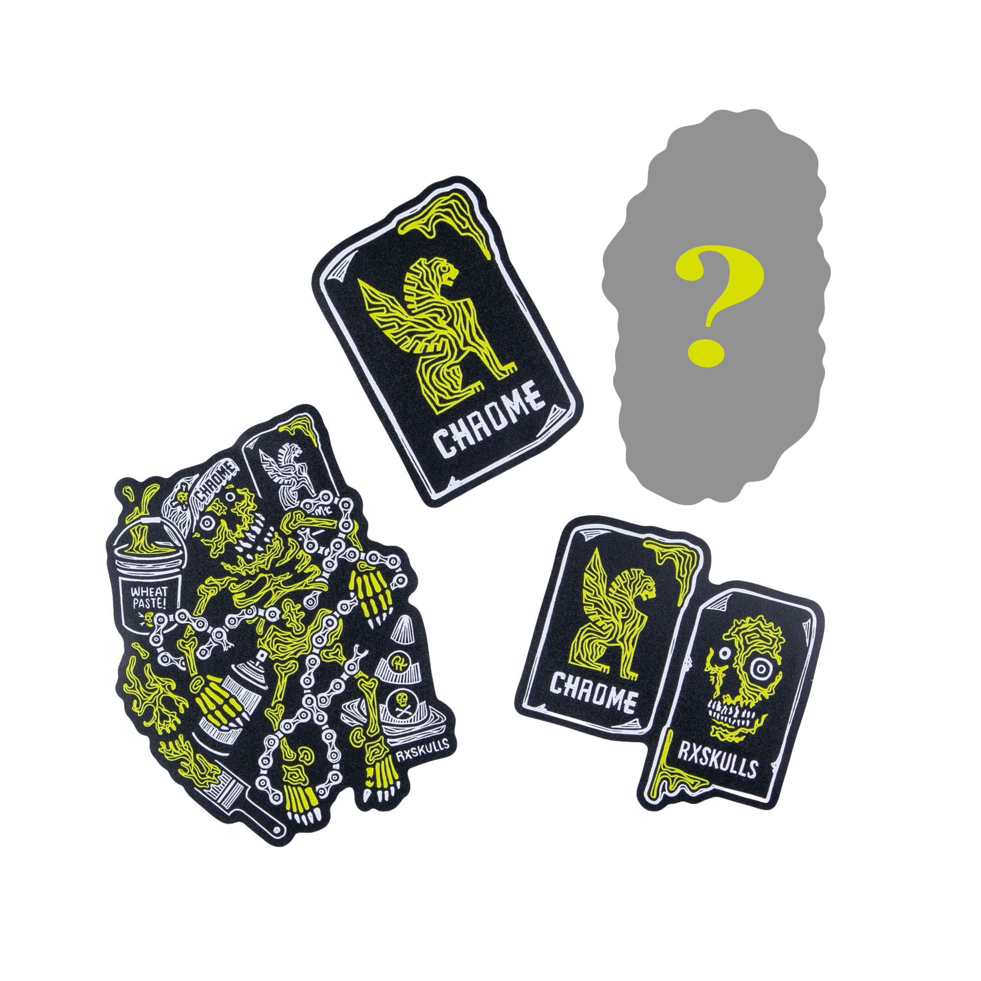 Chrome x RxSkulls Sticker Pack