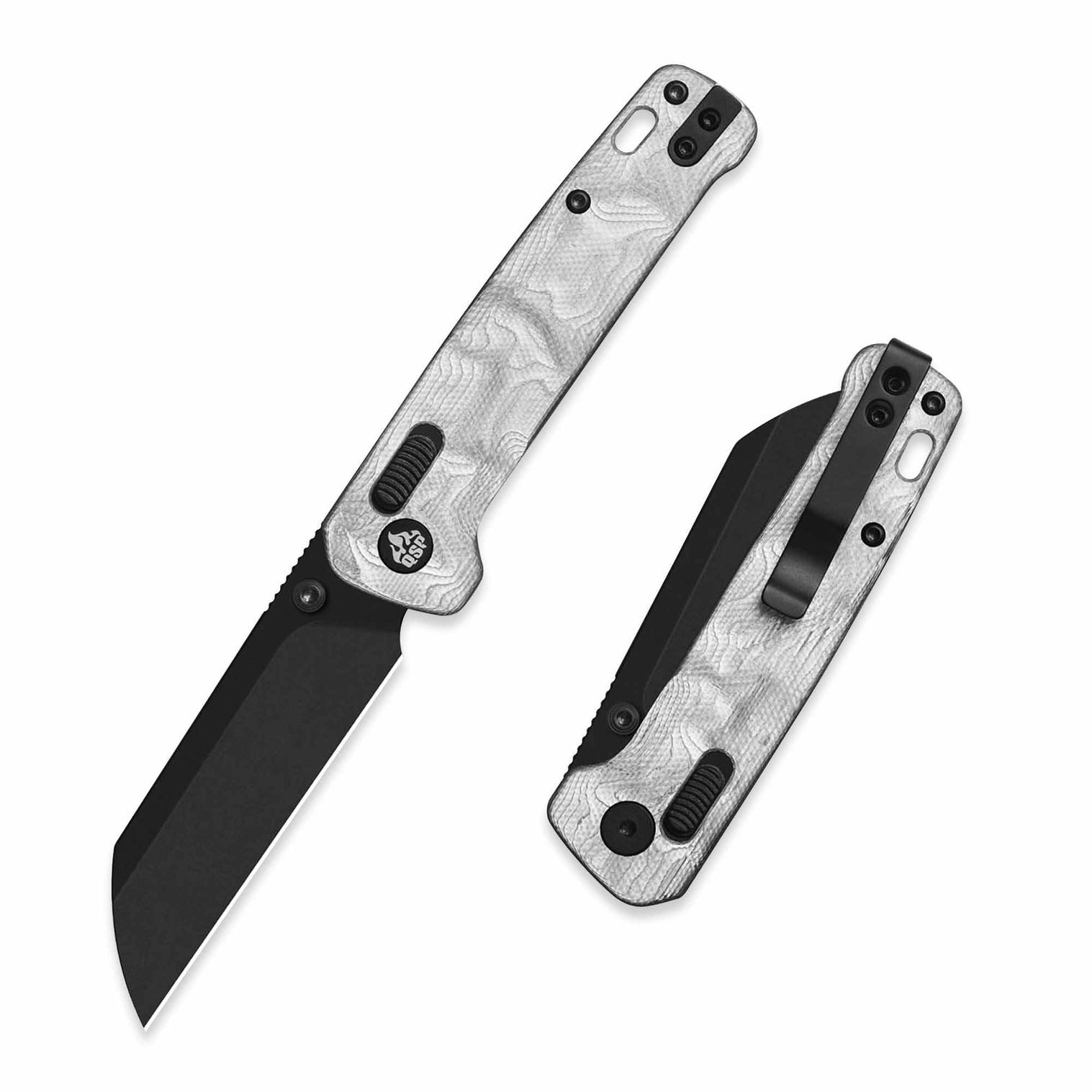 QSP QSP Penguin Glyde Lock Pocket Knife 14C28N Blade G10 with Aluminum Foil Handle - $64.99 at Clip and Carry