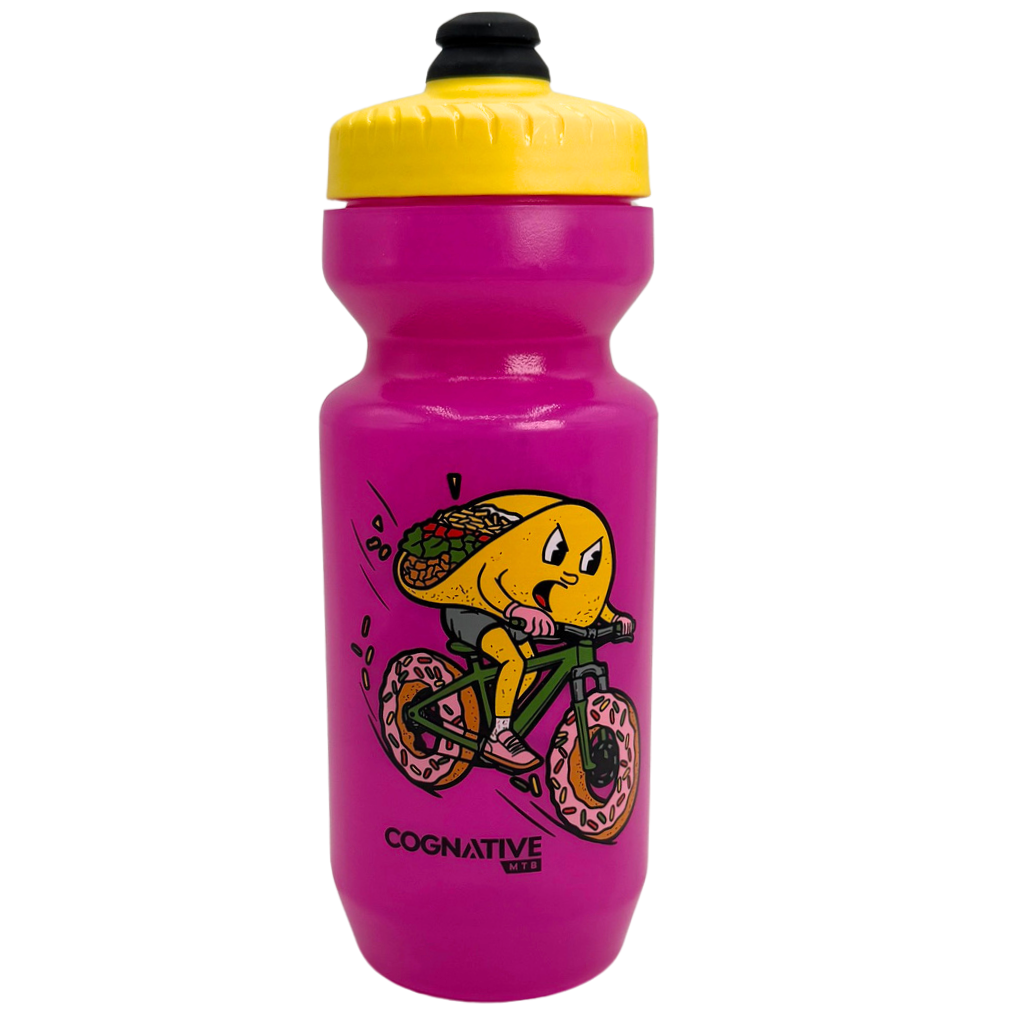 Cognative MTB® Taco Donut Purist Mountain Bike Water Bottle - $13.95 at Cognative MTB