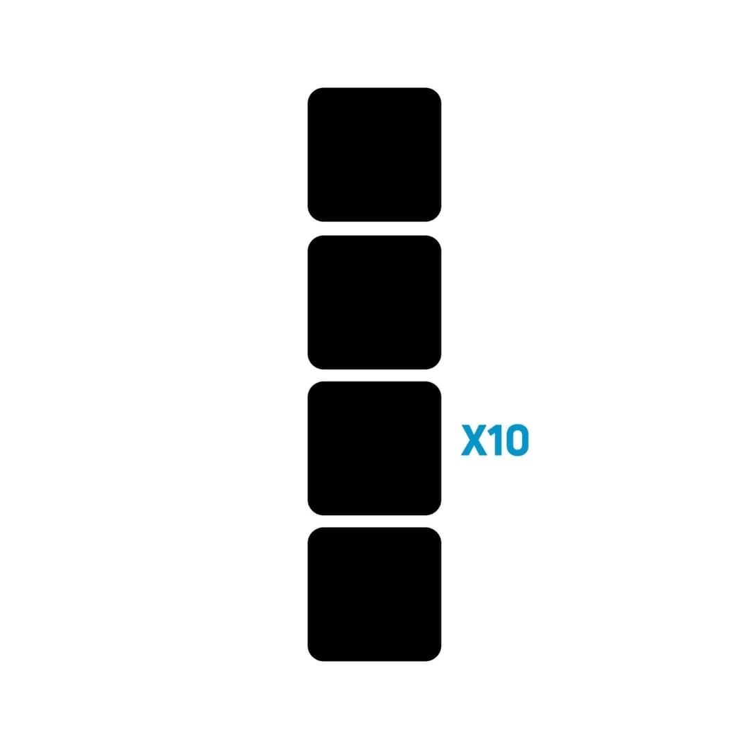 Compex CoreBelt electrode x10 pack