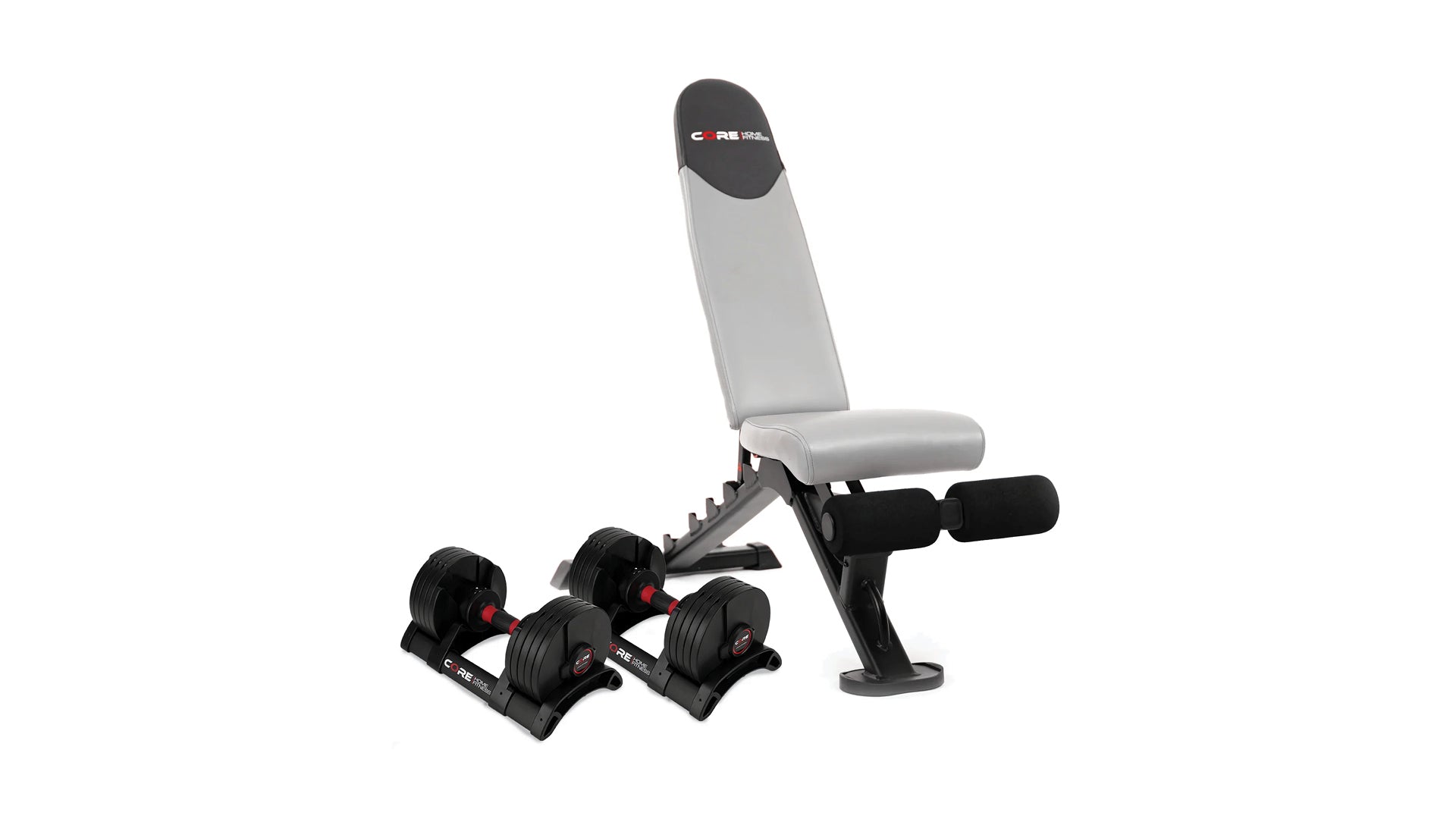 Core Home Fitness Adjustable Bench & Adjustable Dumbbells Combo Pack - $559.98 at Core Home Fitness