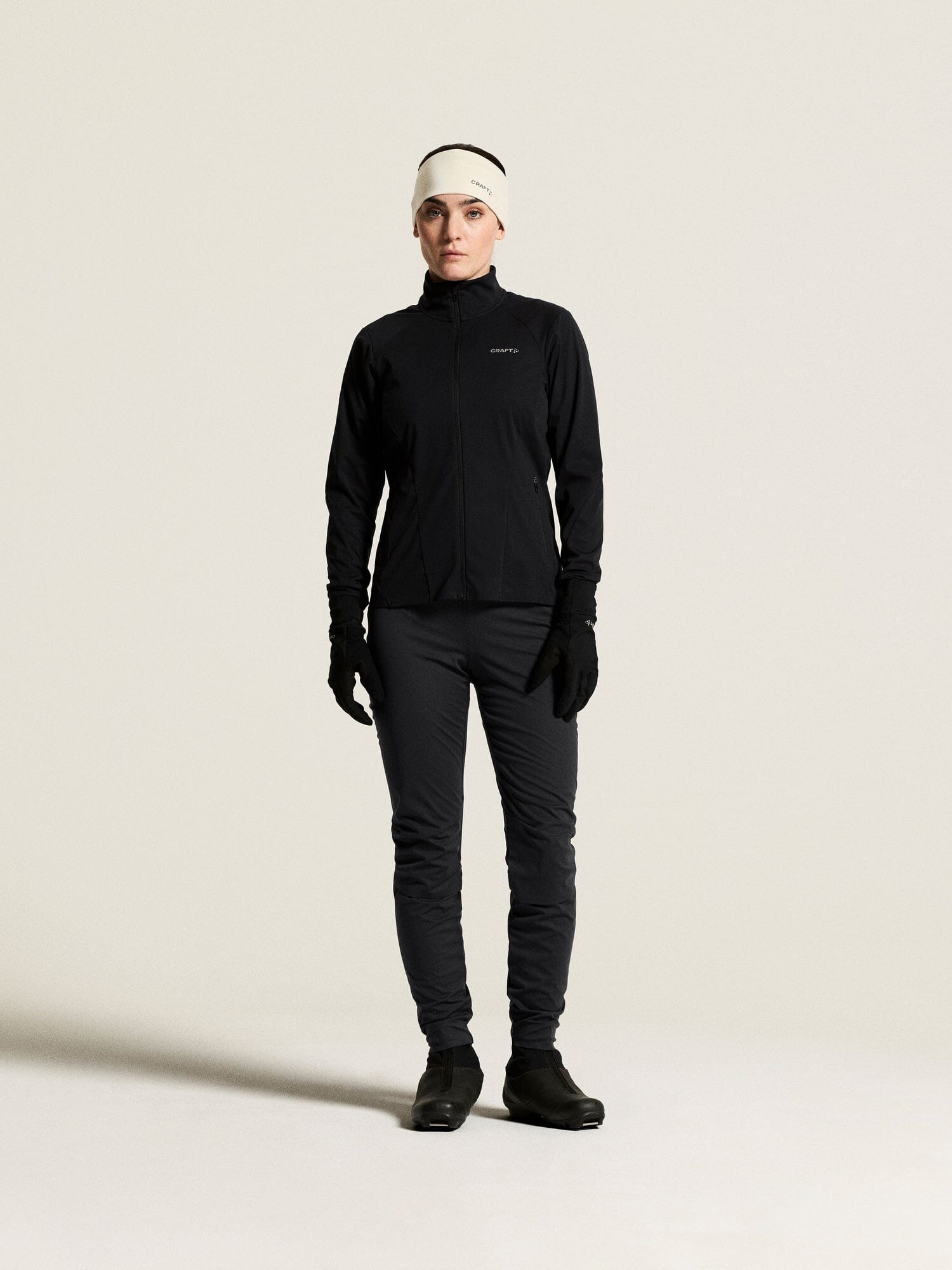 Women's Nordic Race Wind Tights 3 - Black