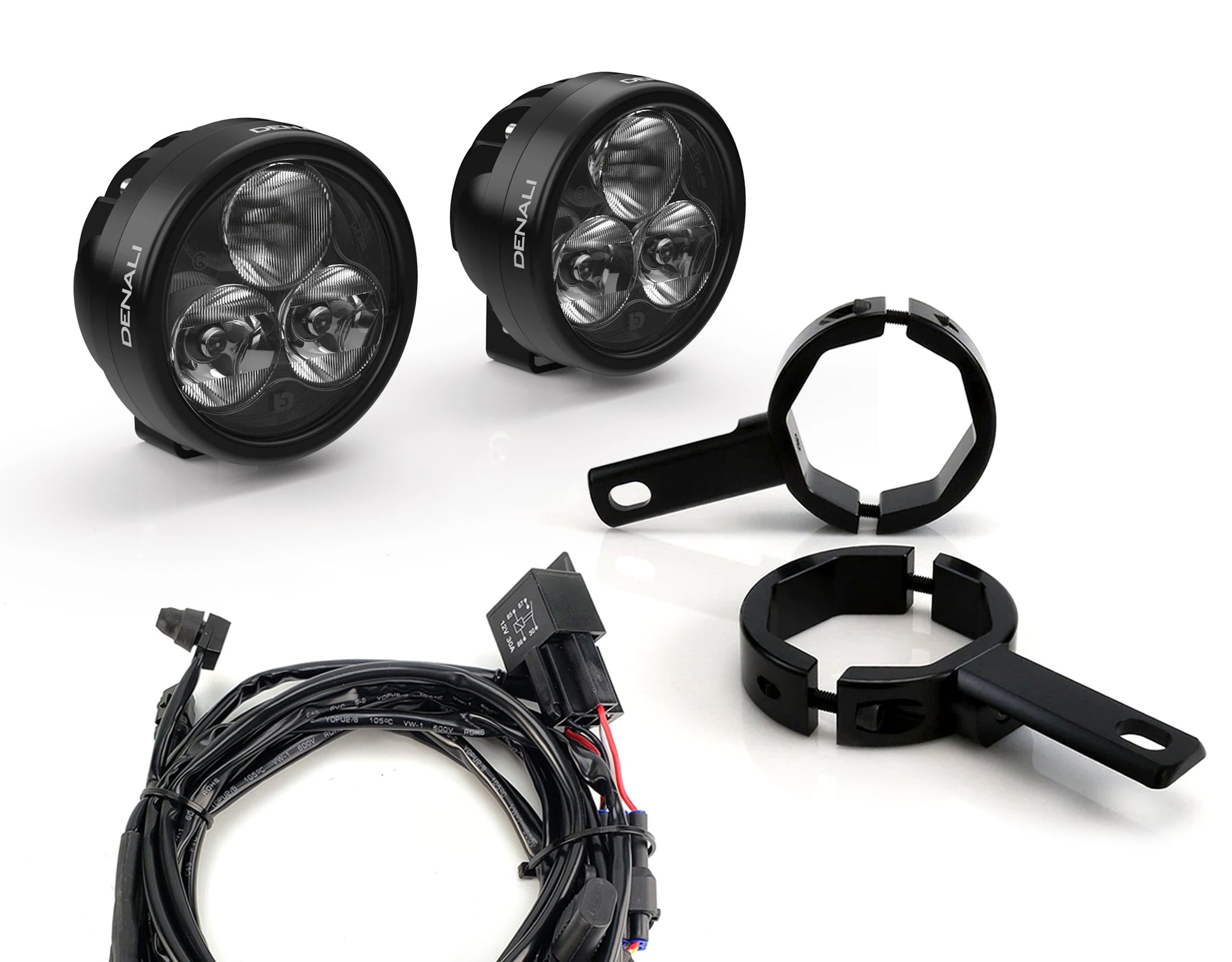DENALI Electronics Driving Light Kit for Ducati Scrambler - All Models - $539.99 at DENALI Electronics