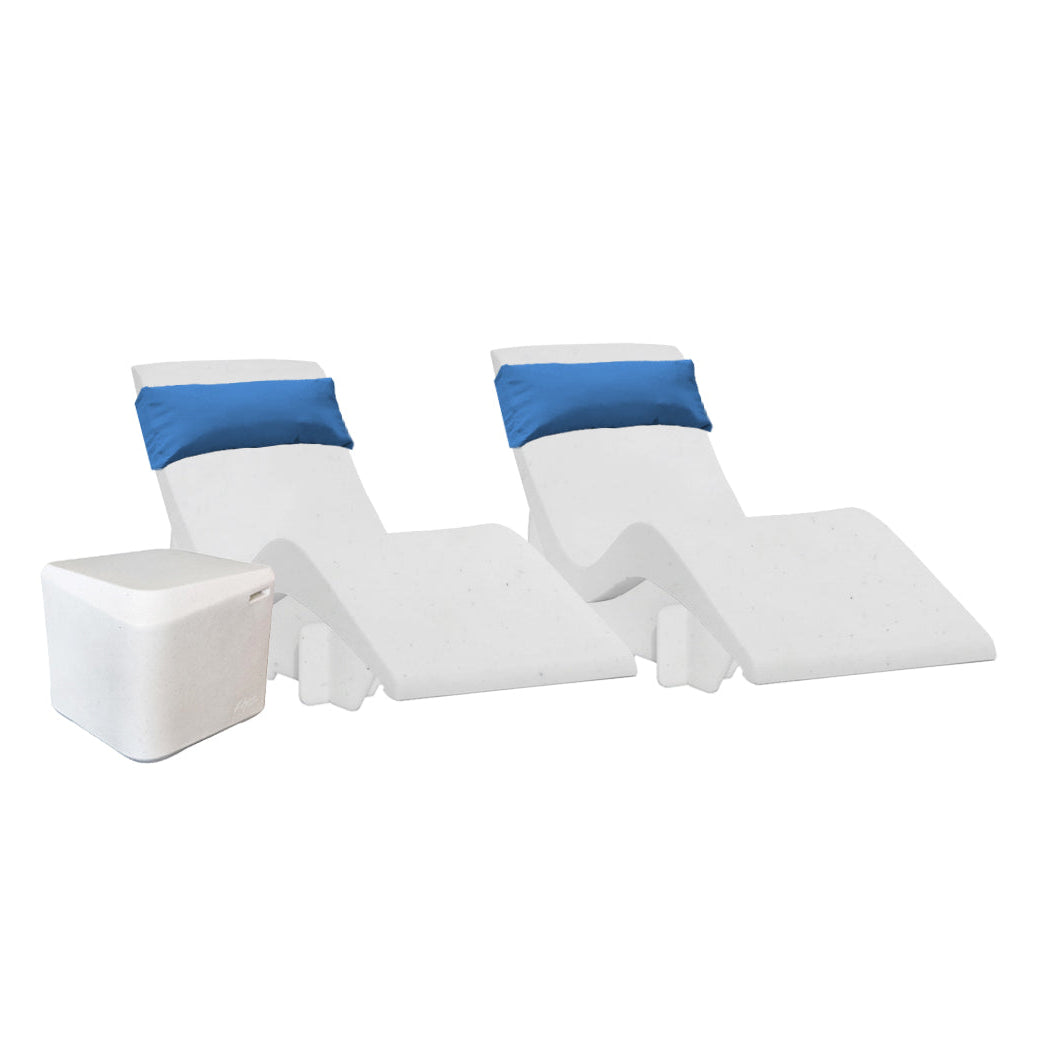 Aqua Outdoors Chaise Deep Ledge Bundle - $1952.00 at DMOS Pro Shovel Tools 