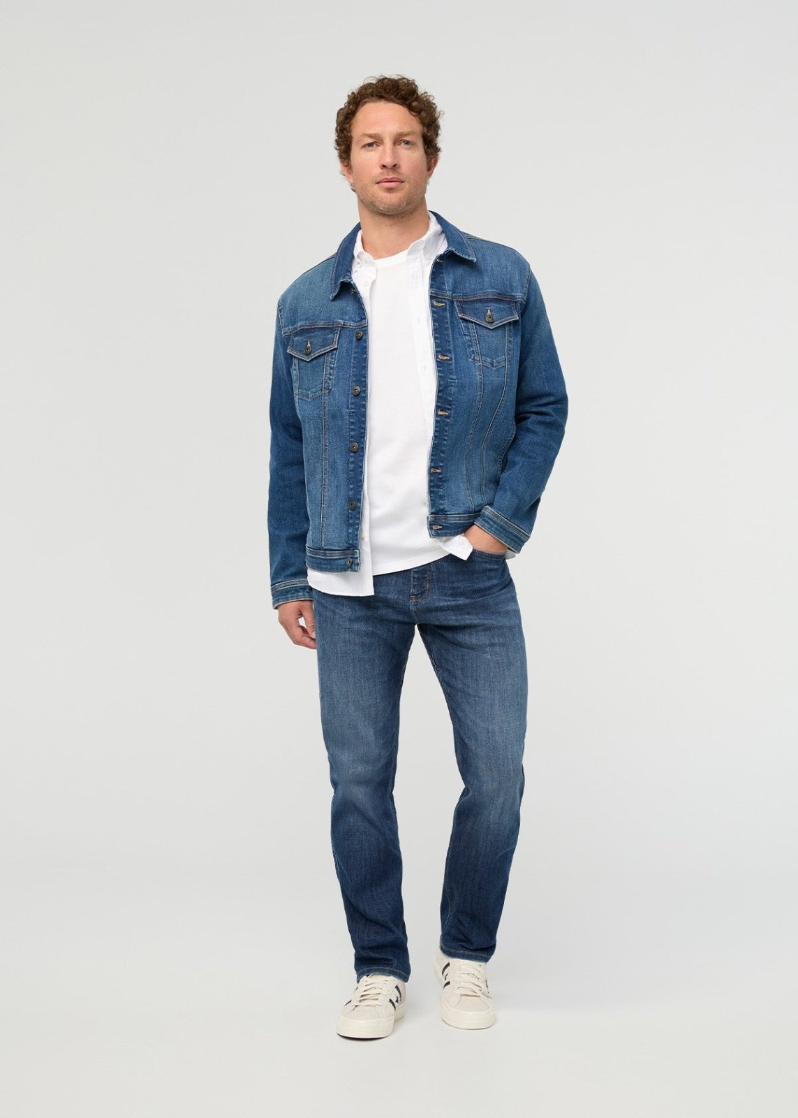 Performance Denim Loose Taper - Ocean Swell