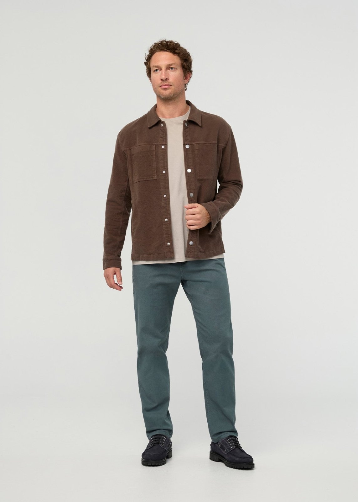 Stretch Canvas Carpenter Pant - Garment Dye Slate Blue