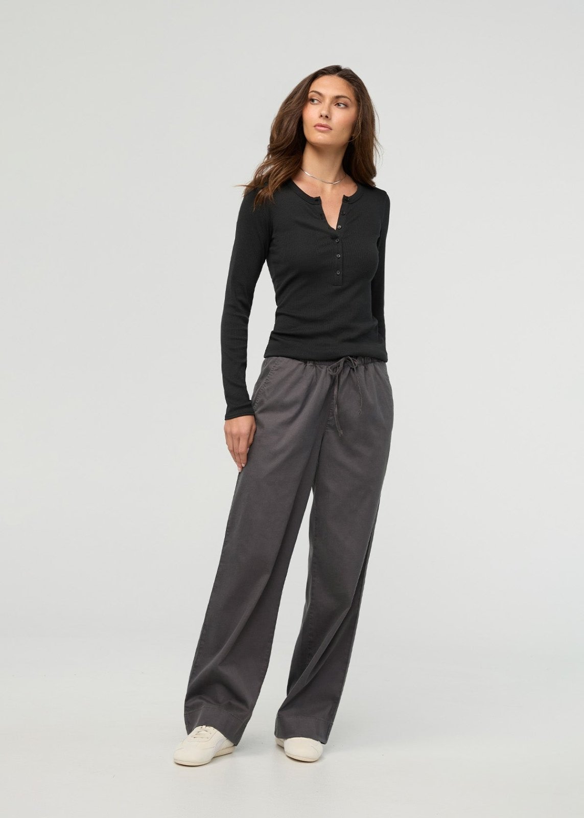 Duer Women's Deluxe Twill Easy Pant - Mineral - $129.00 at DUER
