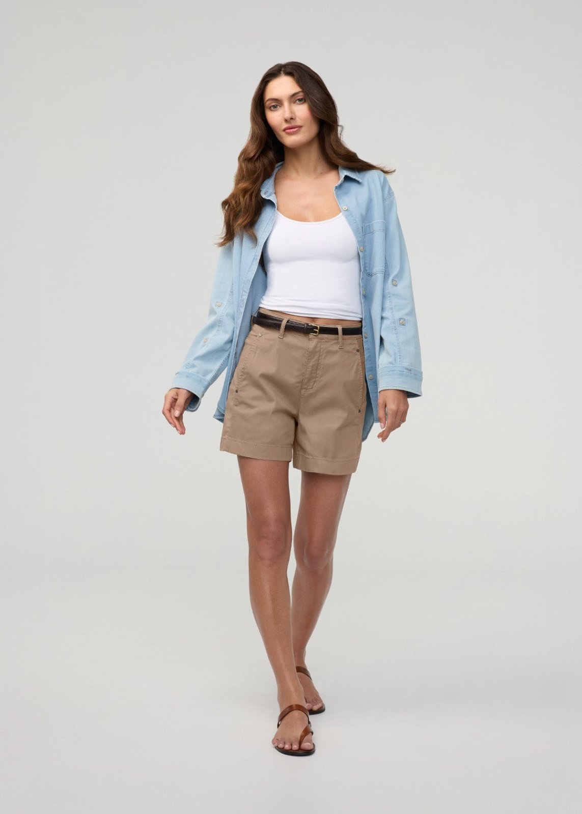 Duer Women's Live Lite High Rise Short - Desert Tan - $49.00 at DUER