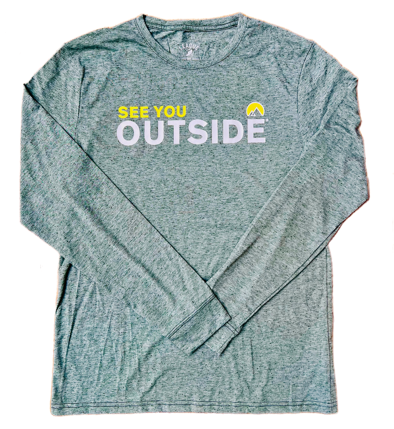 Dermatone Unisex "See You Outside" Long Sleeve T-Shirt - Hunter Green - $28.00 at Dermatone Labs, LLC