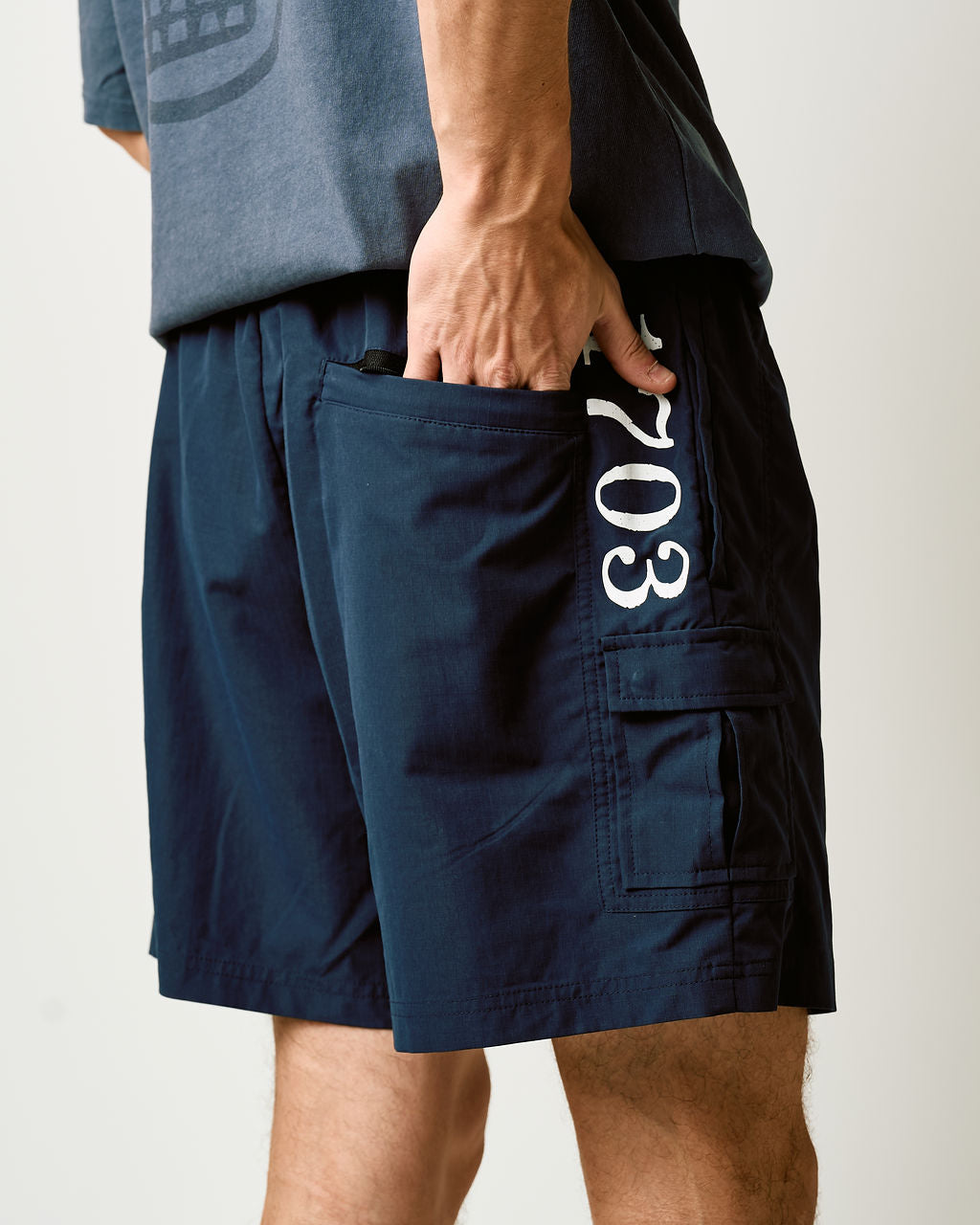 1703 Ripstop Cargo Short - Navy