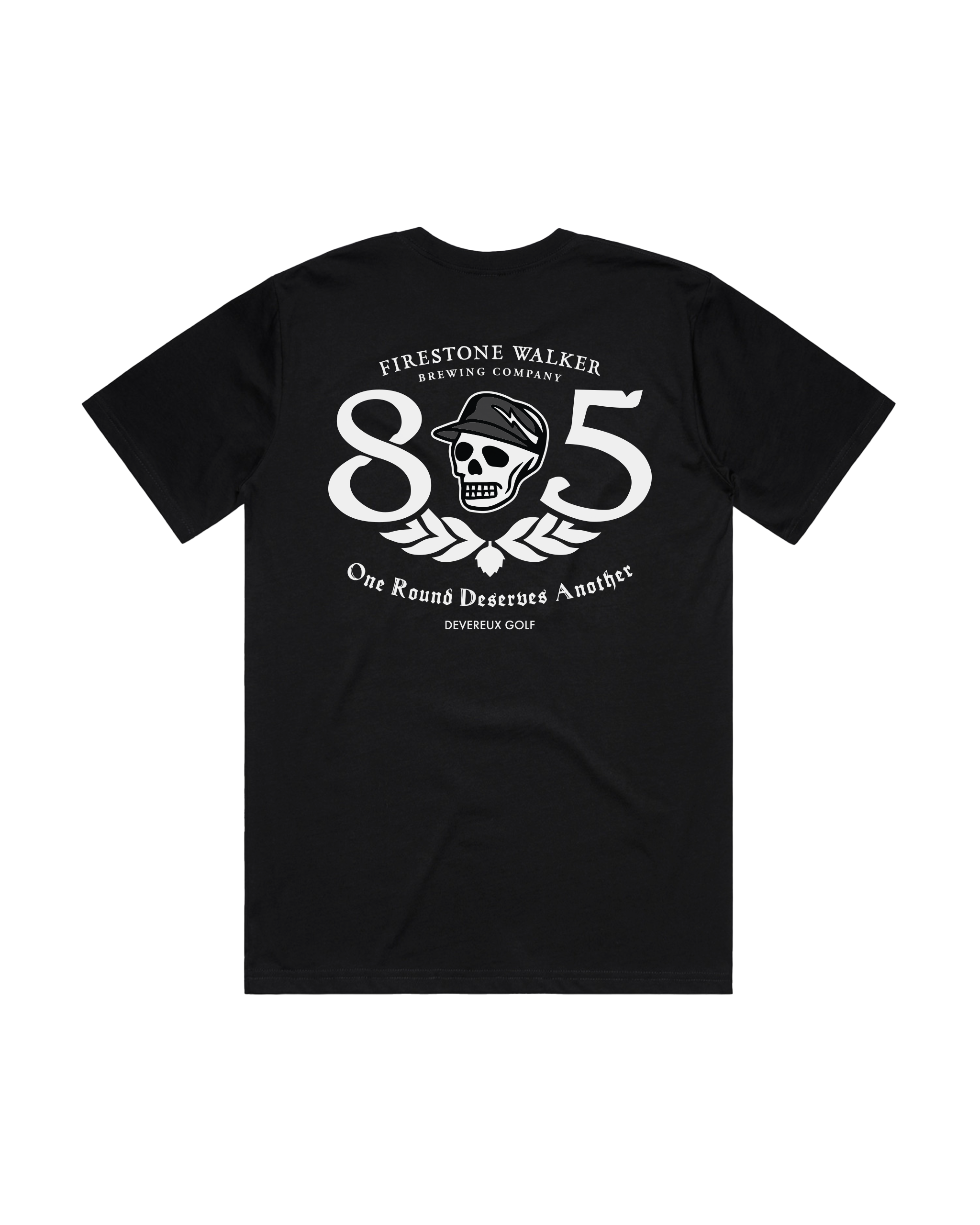 Devereux 805 Another Round Graphic Tee - Black - $38.00 at Devereux Golf