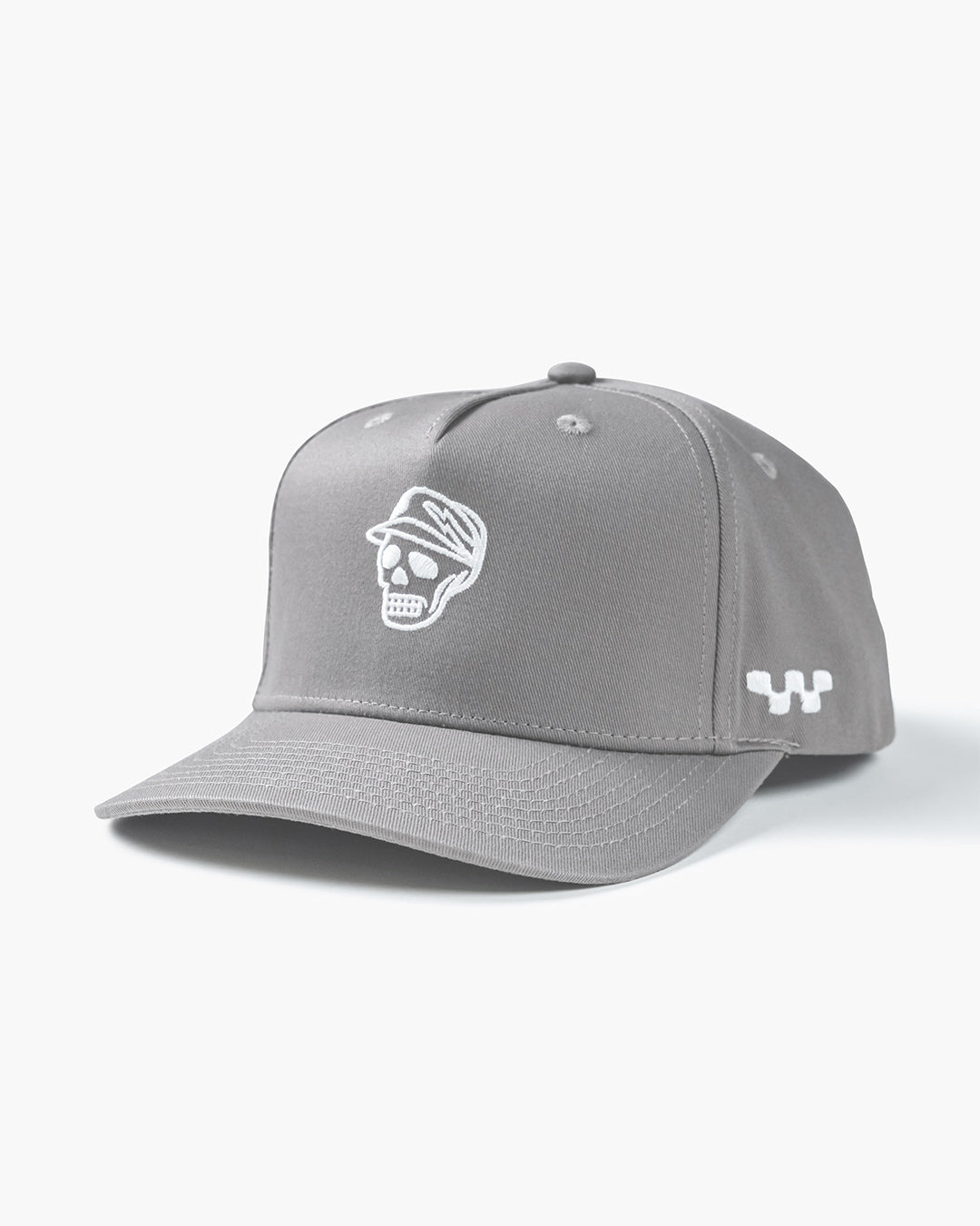 Devereux A-Player Skull Caddie Hat - Light Grey - $30.00 at Devereux Golf