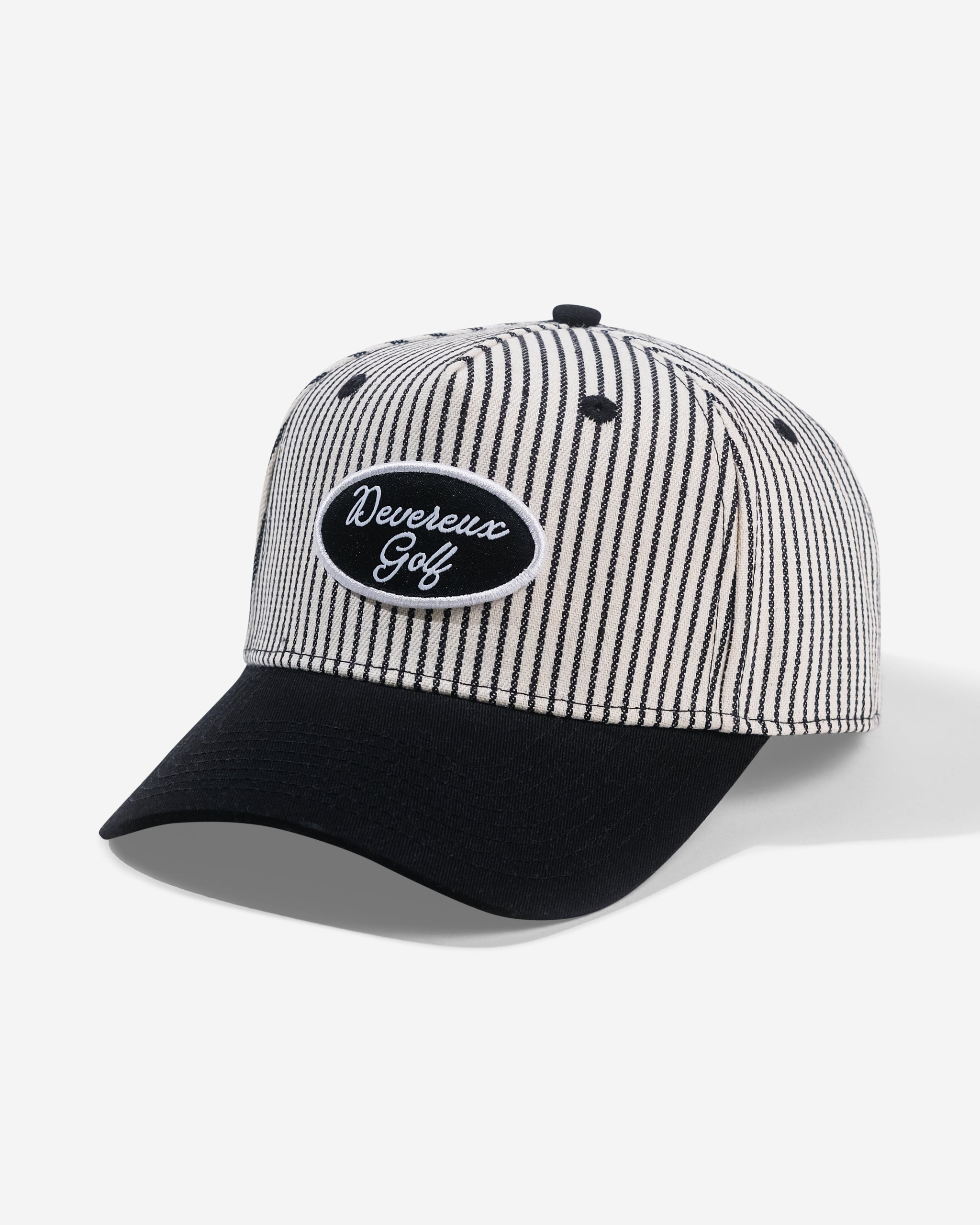 Devereux Garage Hat - Black / White - $38.00 at Devereux Golf
