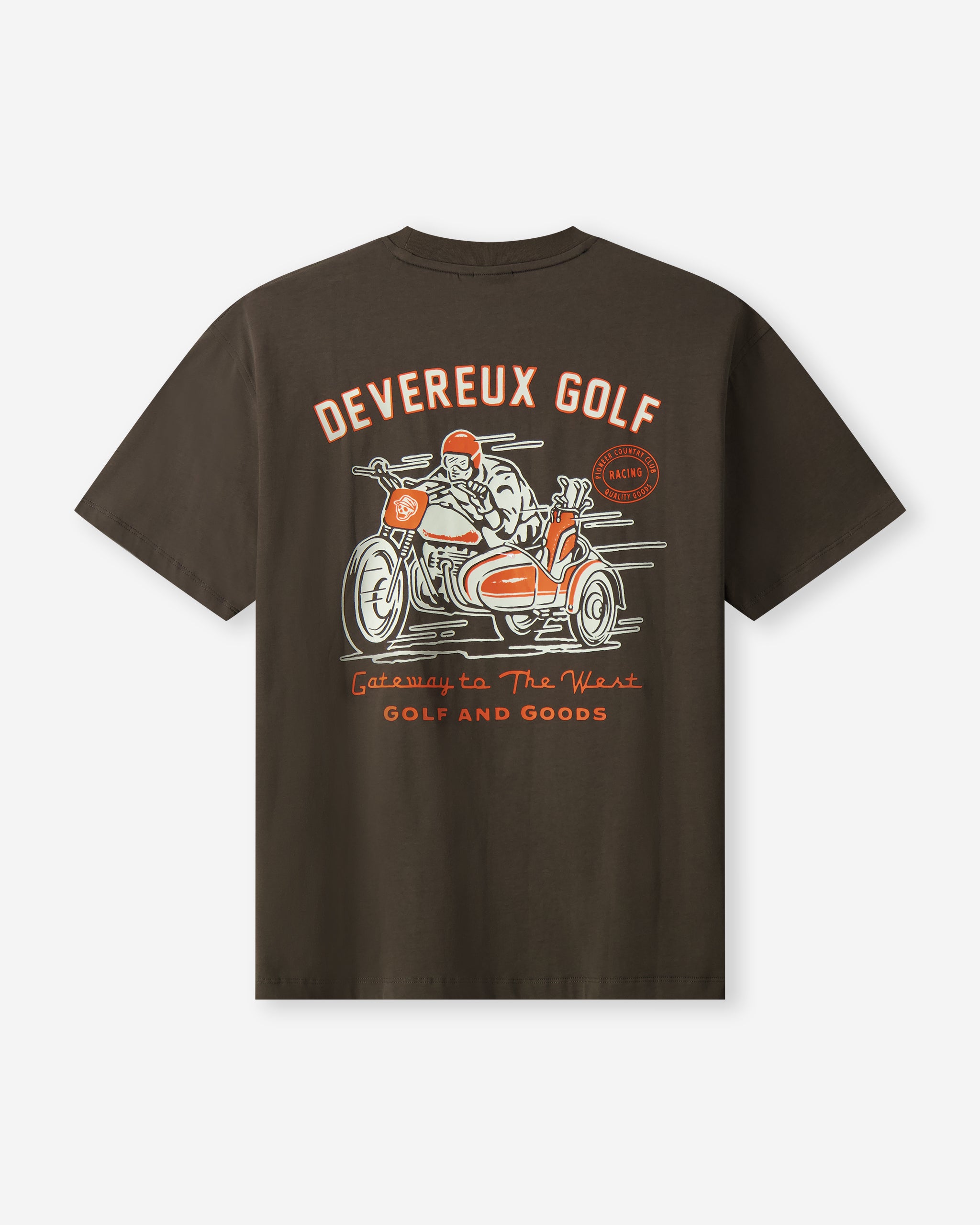 Devereux Gateway To The West Tee - Faded Black - $38.00 at Devereux Golf