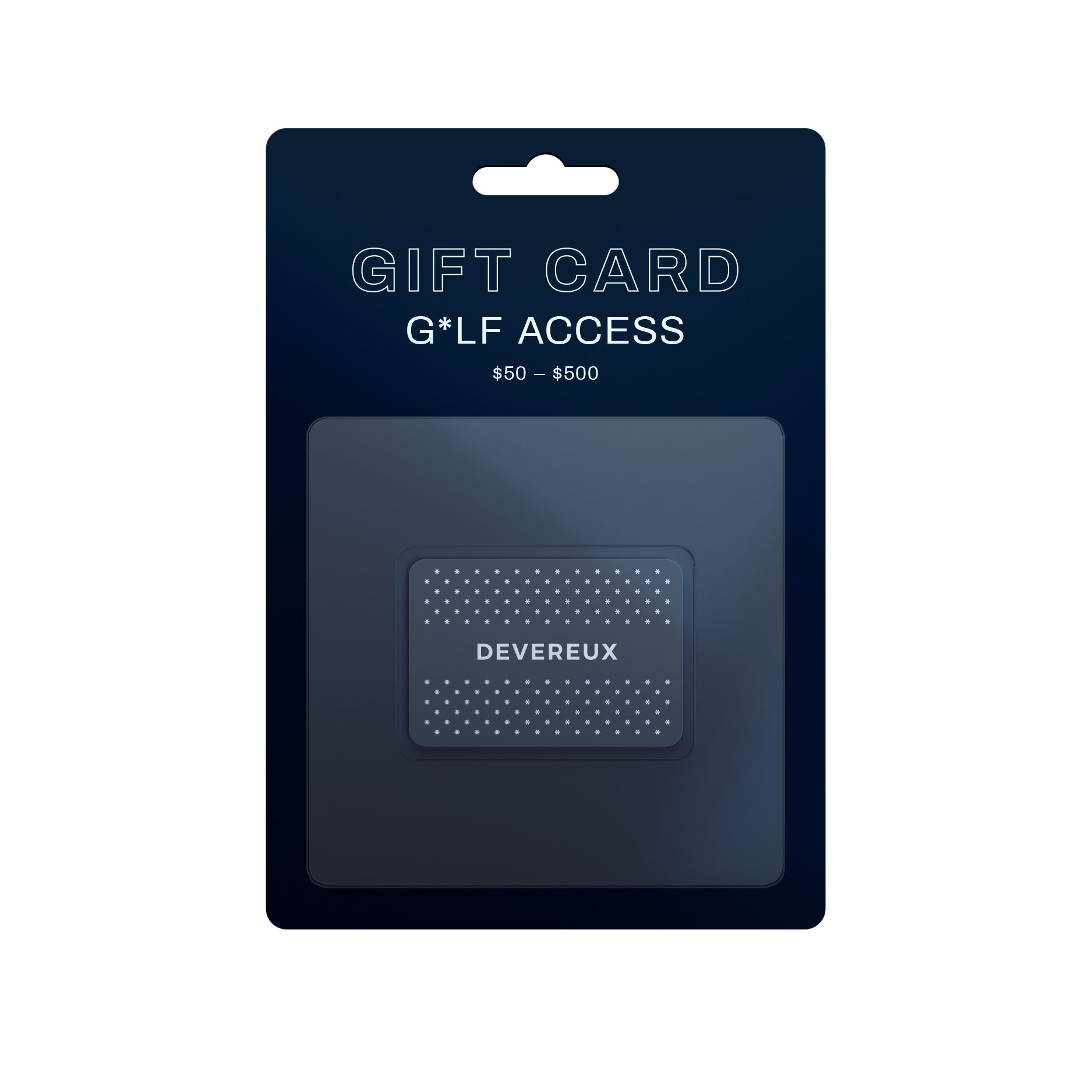 Devereux Devereux Golf Digital Gift Card - $25.00 at Devereux Golf