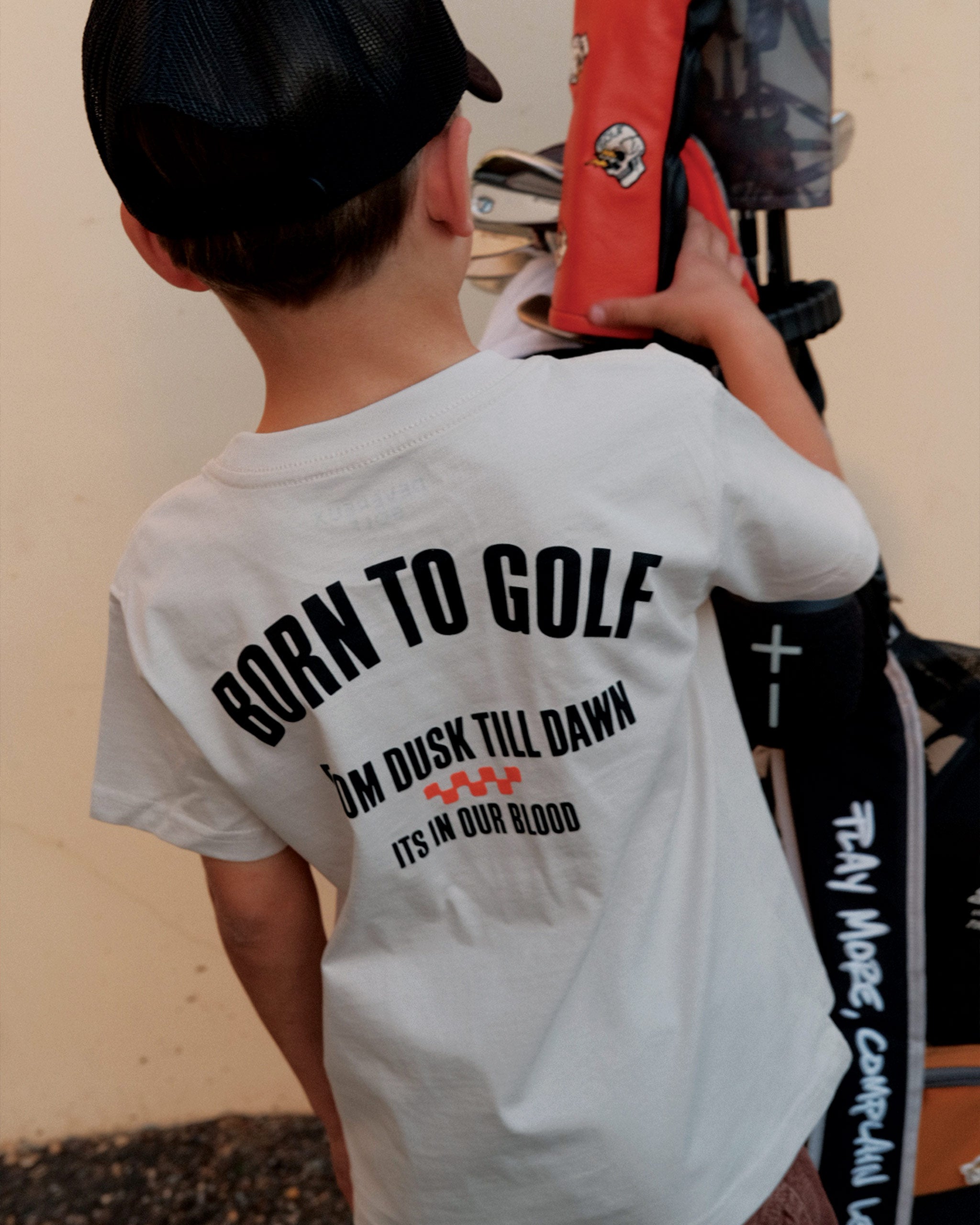 Devereux Kids Dusk Till Dawn Tee - Bone - $24.00 at Devereux Golf