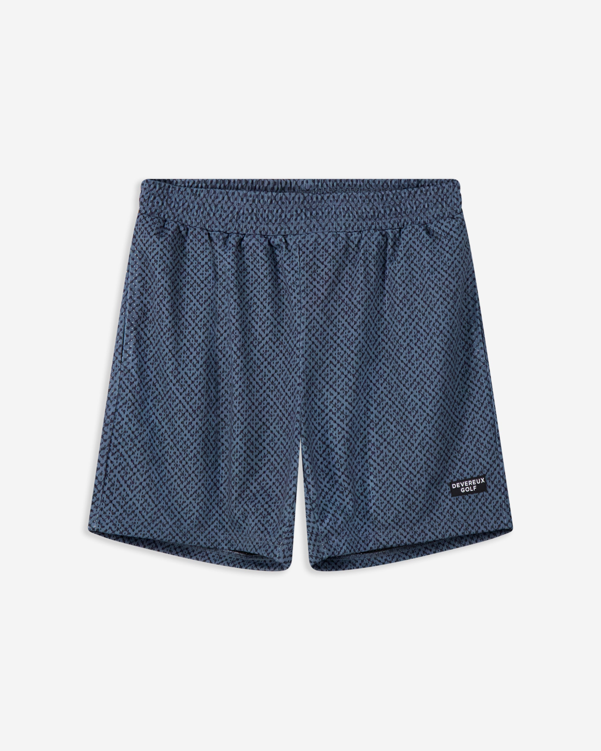 Devereux Labyrinth Printed Mesh Short - Western Sky - $58.00 at Devereux Golf