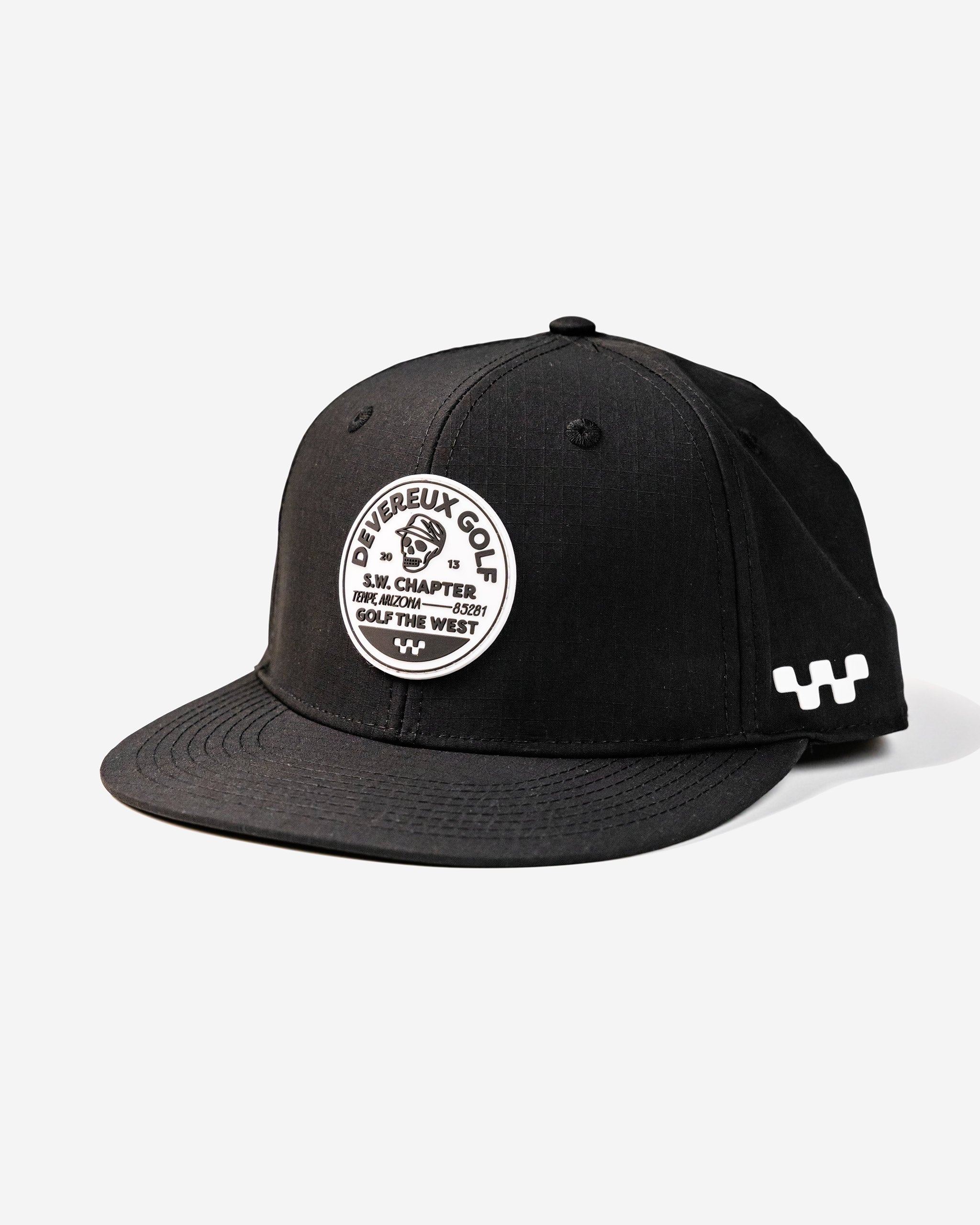 Devereux Players Patch Hat - Black - $30.00 at Devereux Golf