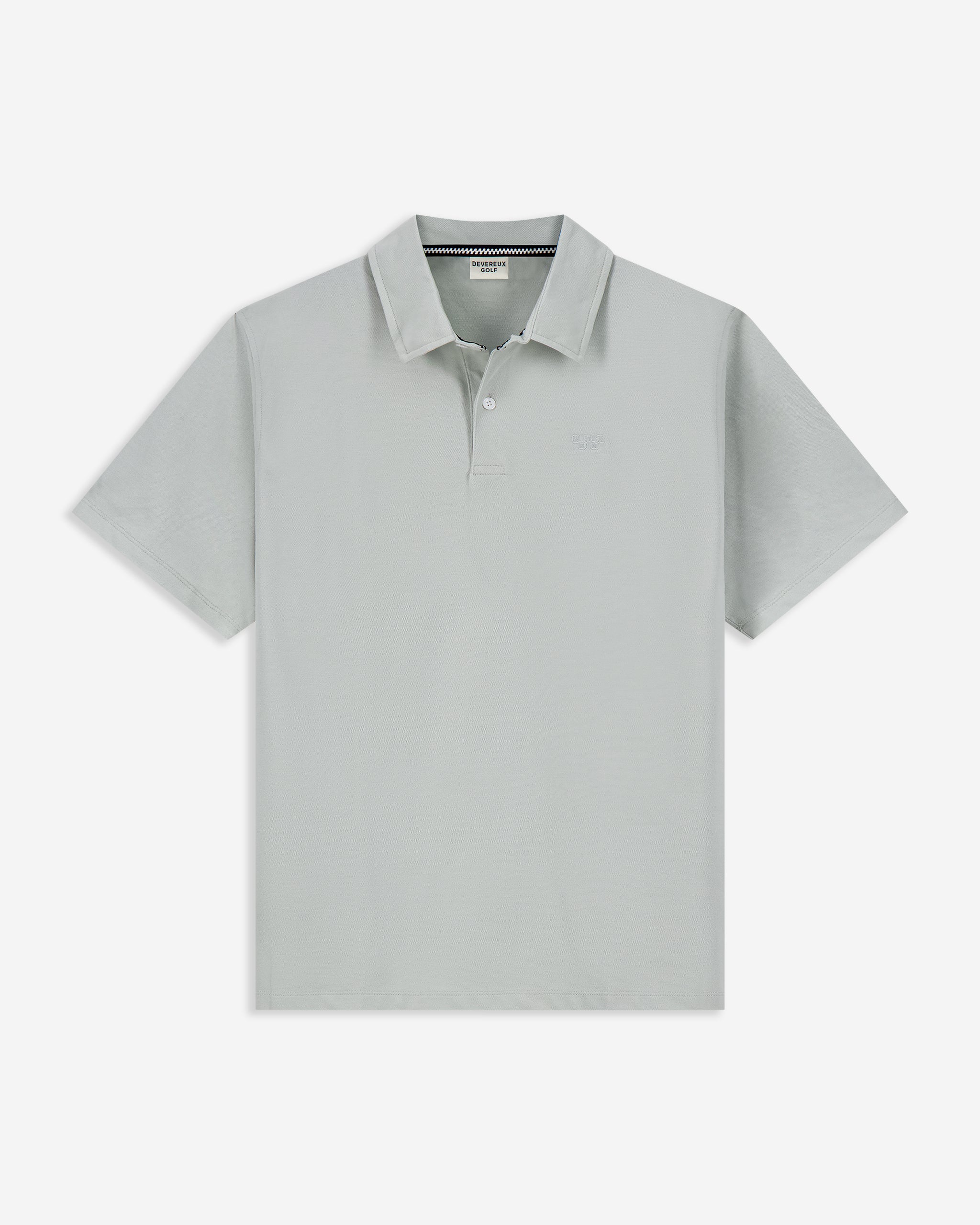 Devereux Pro Shop Essential Polo - Light Grey - $68.00 at Devereux Golf
