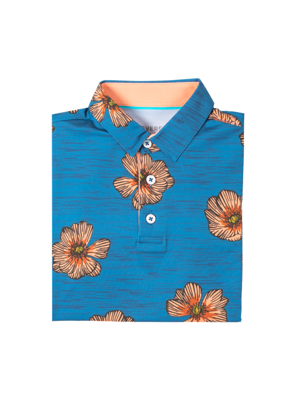 Devereux Proper Kids Polo - Kea - $44.00 at Devereux Golf
