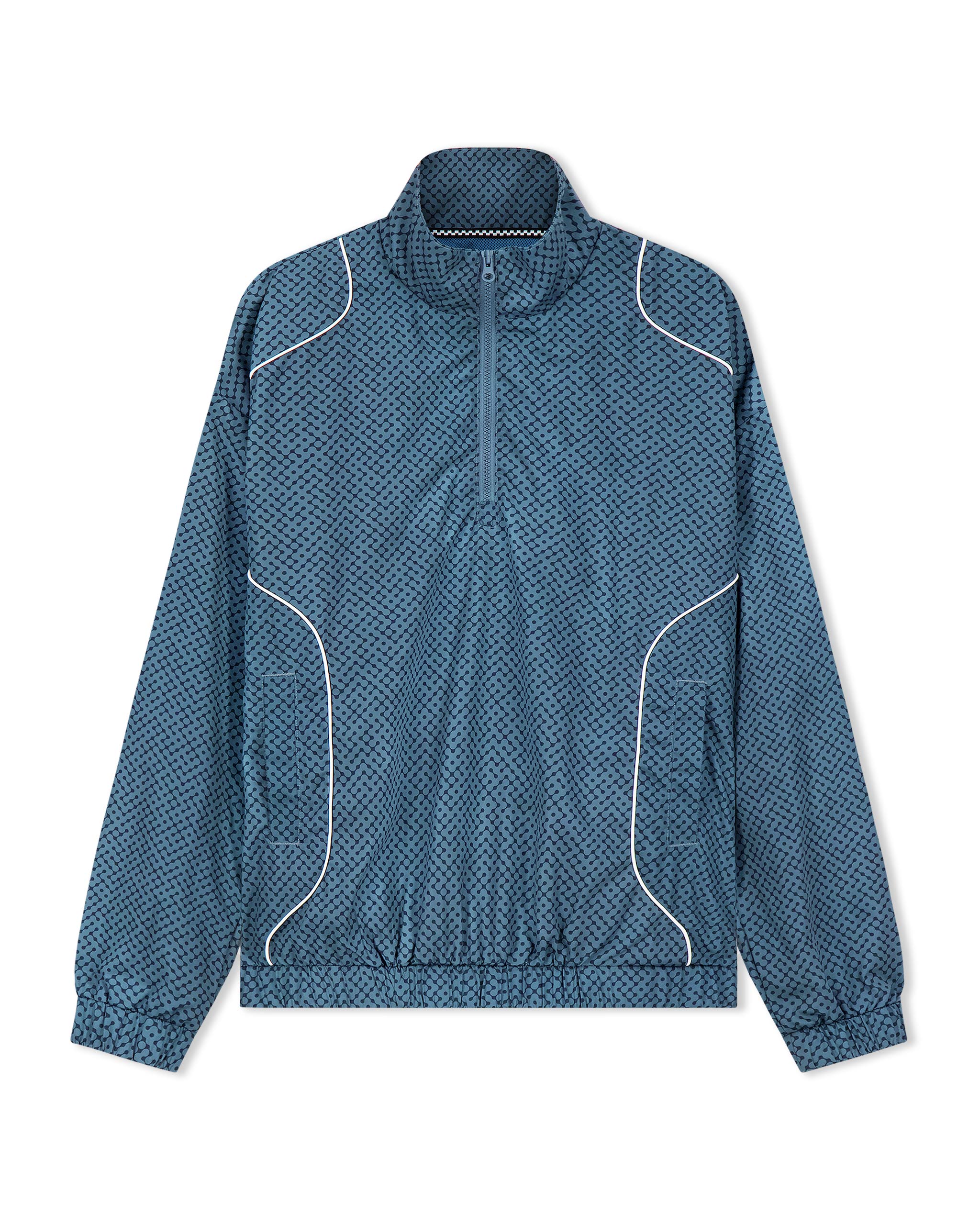 Devereux Pullover Piped QTR Zip - Western Sky Labyrinth - $114.00 at Devereux Golf