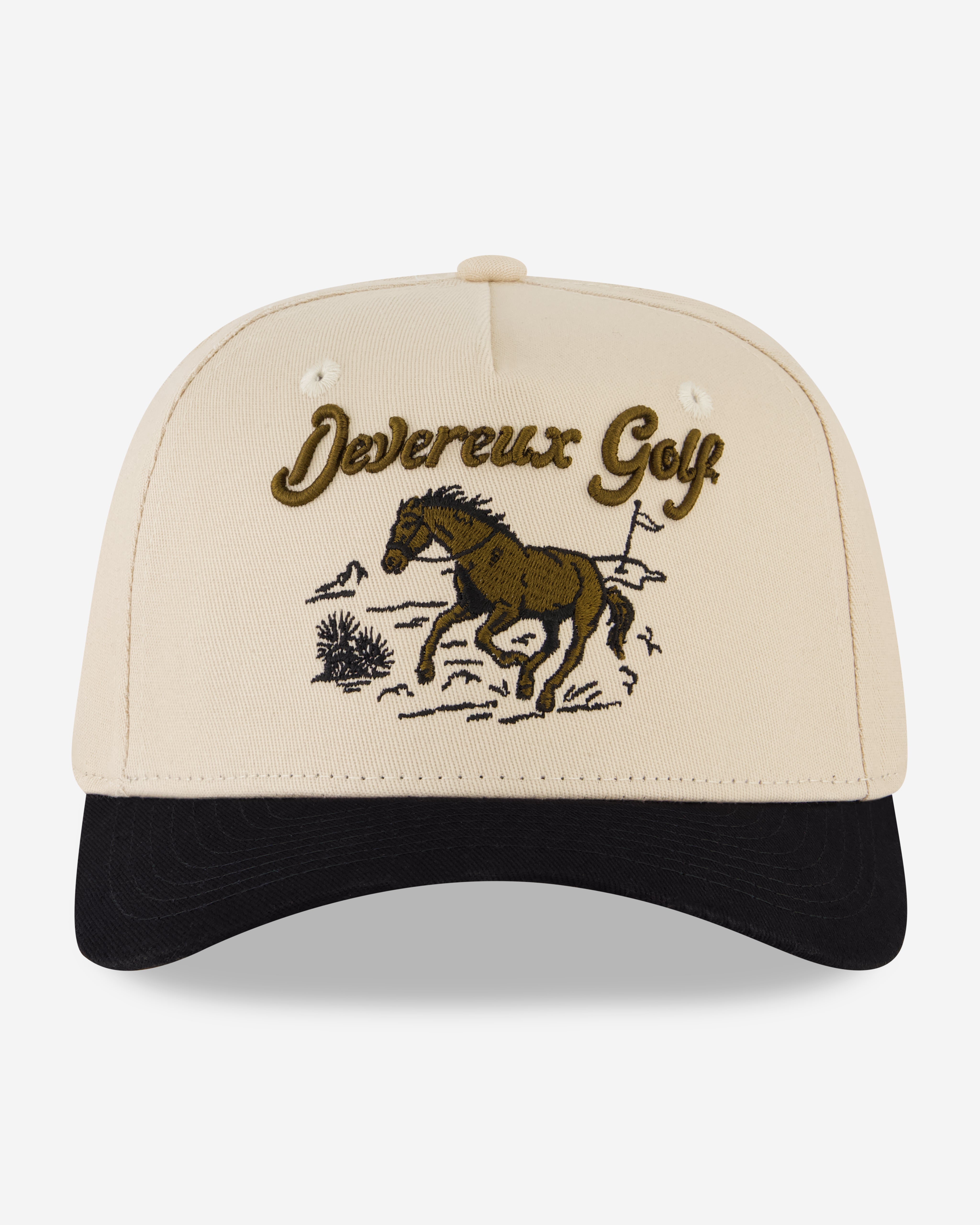 Rider Hat - Black / Cream