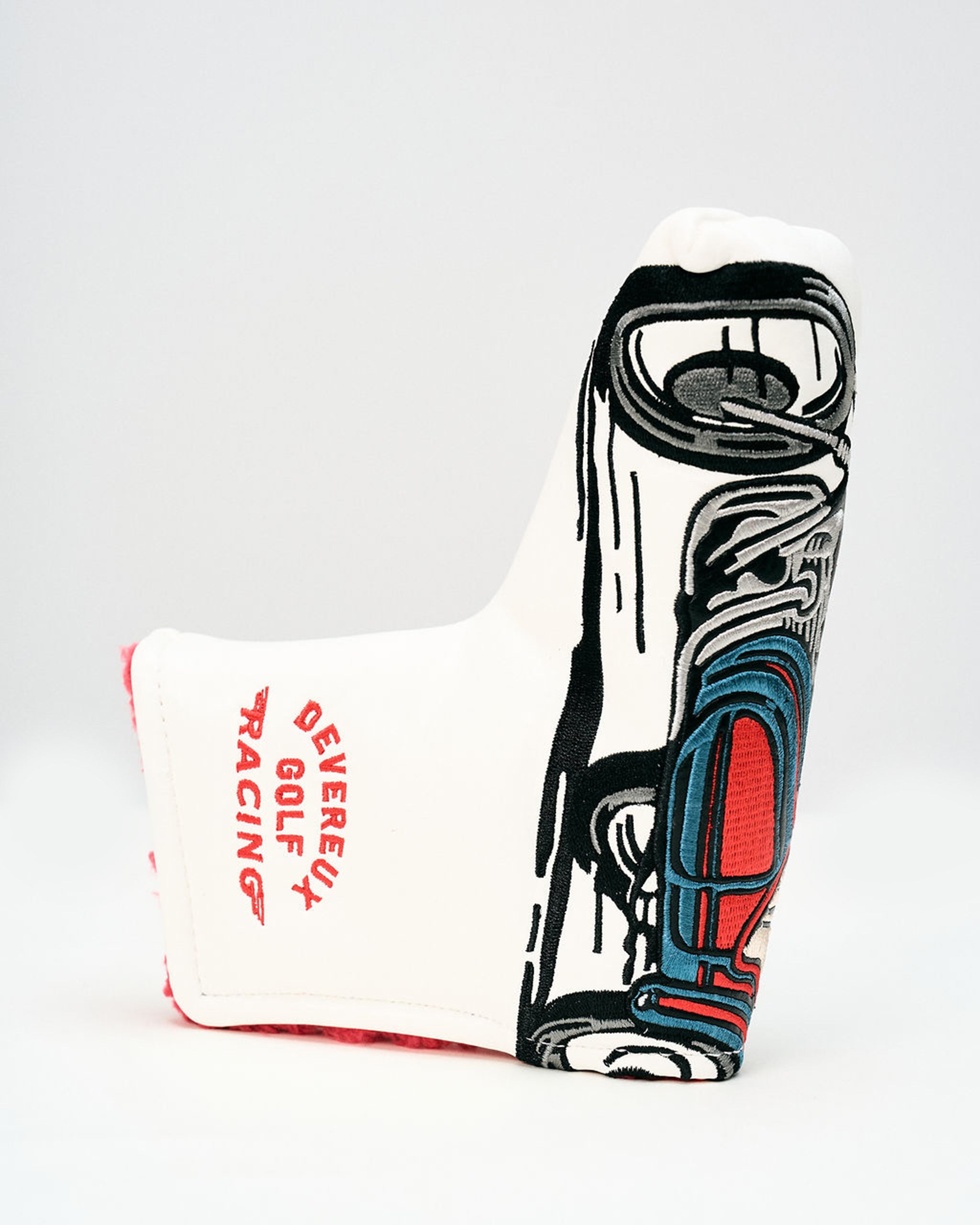 Devereux Sidecar Blade Putter Cover - Blue / White - $54.00 at Devereux Golf