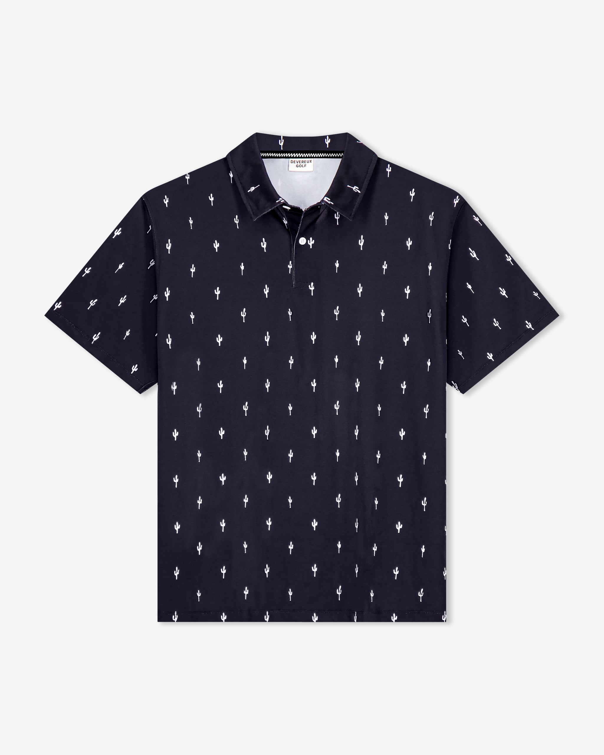 Devereux Sonoran Polo - Black - $74.00 at Devereux Golf