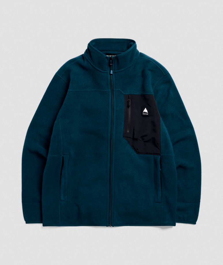 Burton Burton Men's Cinder Full-Zip Fleece - Winter 2026/2027 - $139.95 at Equipe Sport