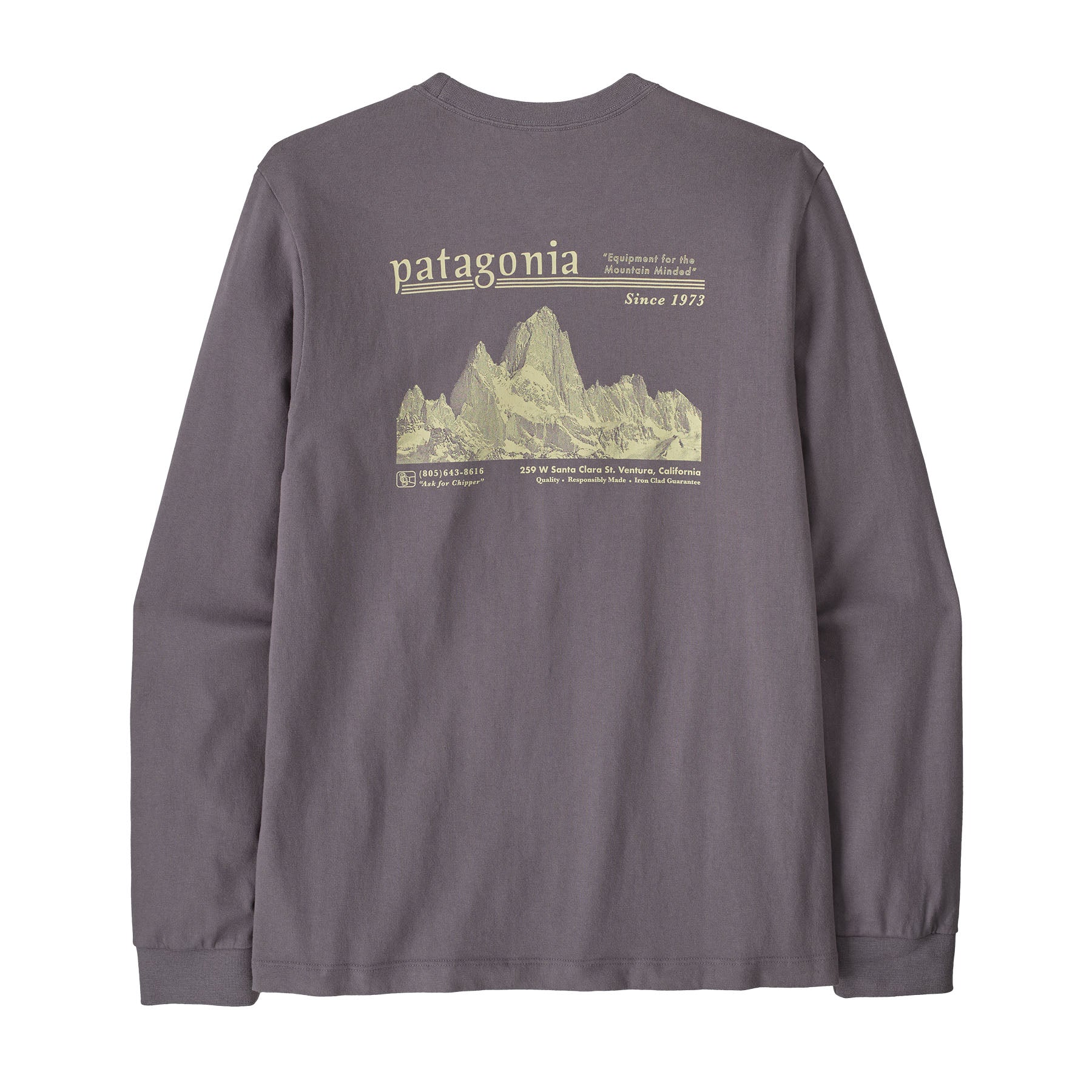 Patagonia Men's Long-Sleeved Midweight Hut Tripper Skyline T-Shirt - Fall 2026