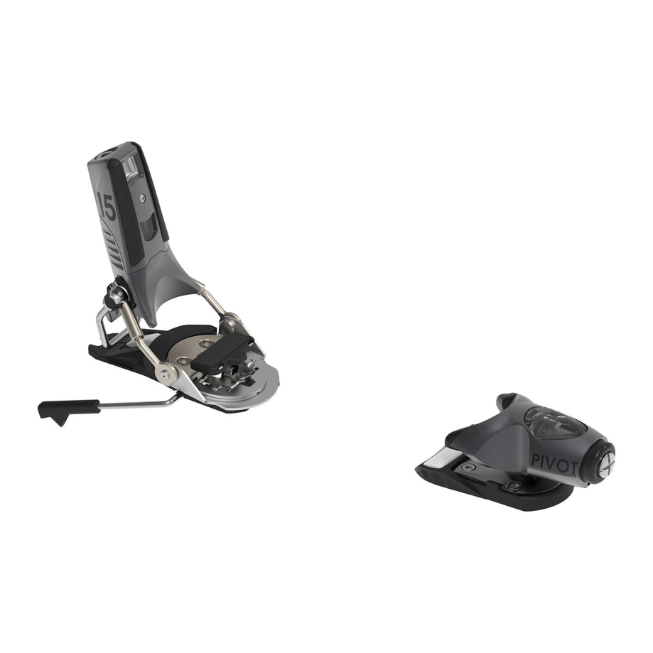 Look Look Pivot 2.0 15 GripWalk® Binding B95 Black Metal - Winter 2026/2027 - $499.99 at Equipe Sport