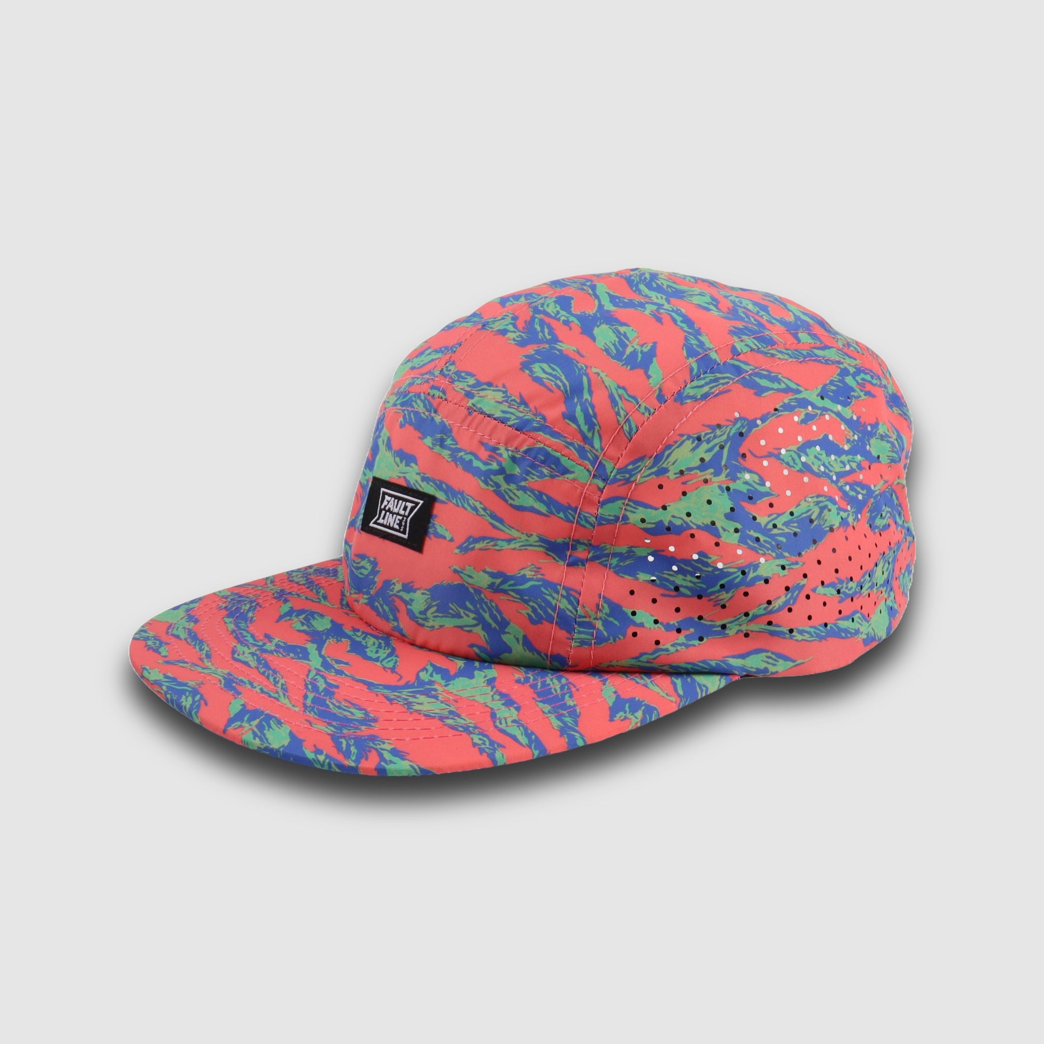 Faultline395 Bridgeport 5-Panel Camper Hat - Pink Tiger Camo - $38.00 at Faultline395
