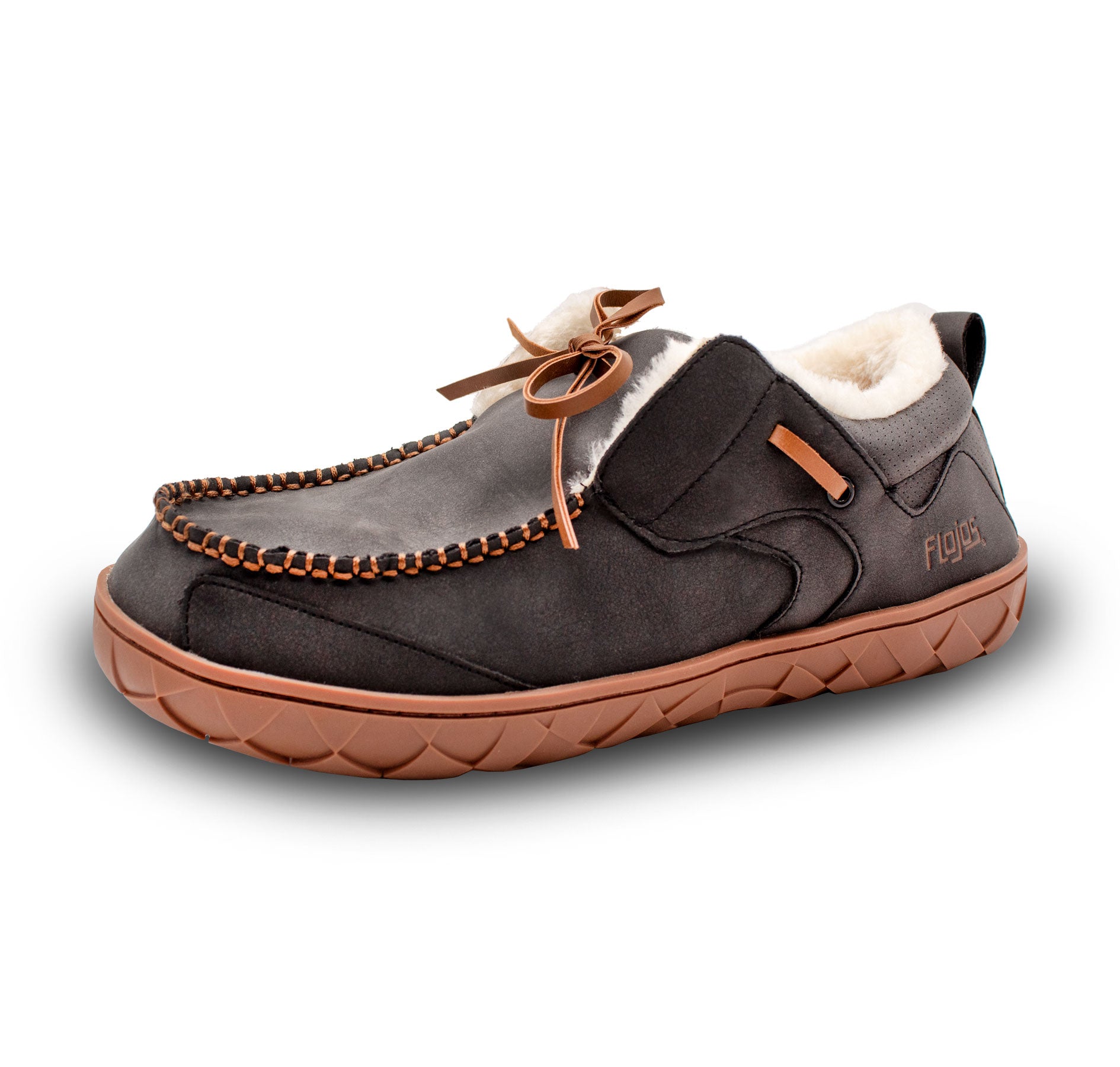 flojossandals Cancun Black/Gum - Unisex Slipper - $50.00 at Flojos